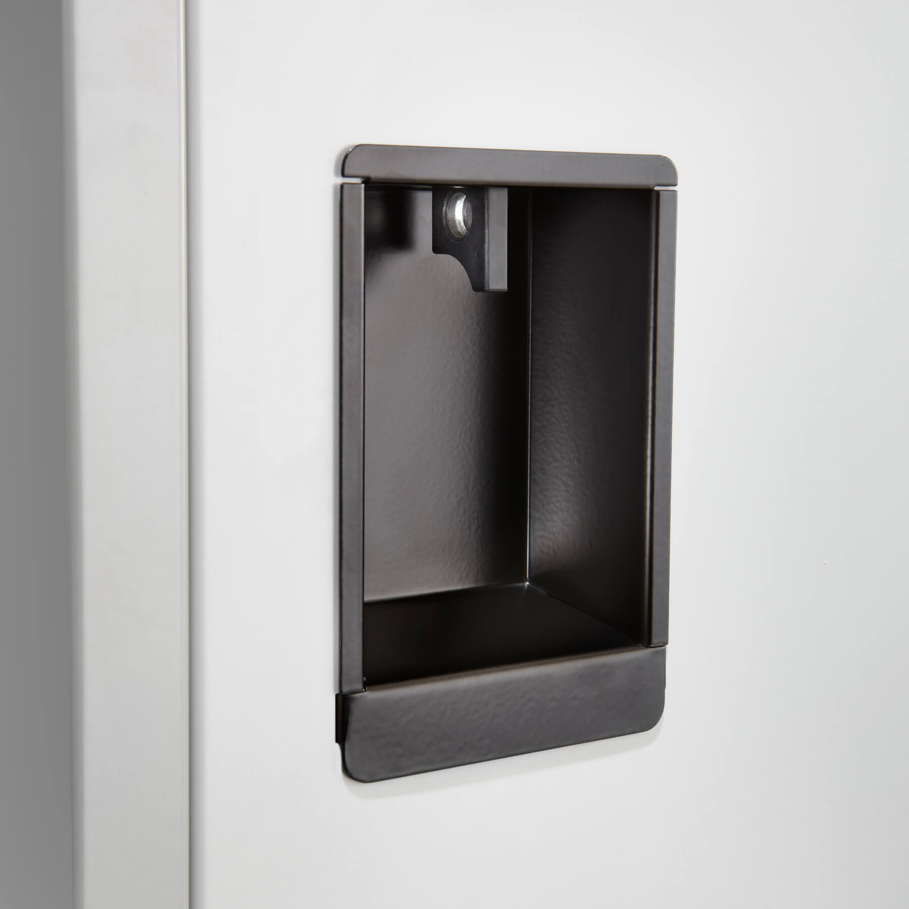 Metal storage locker handle Metal storage locker handle