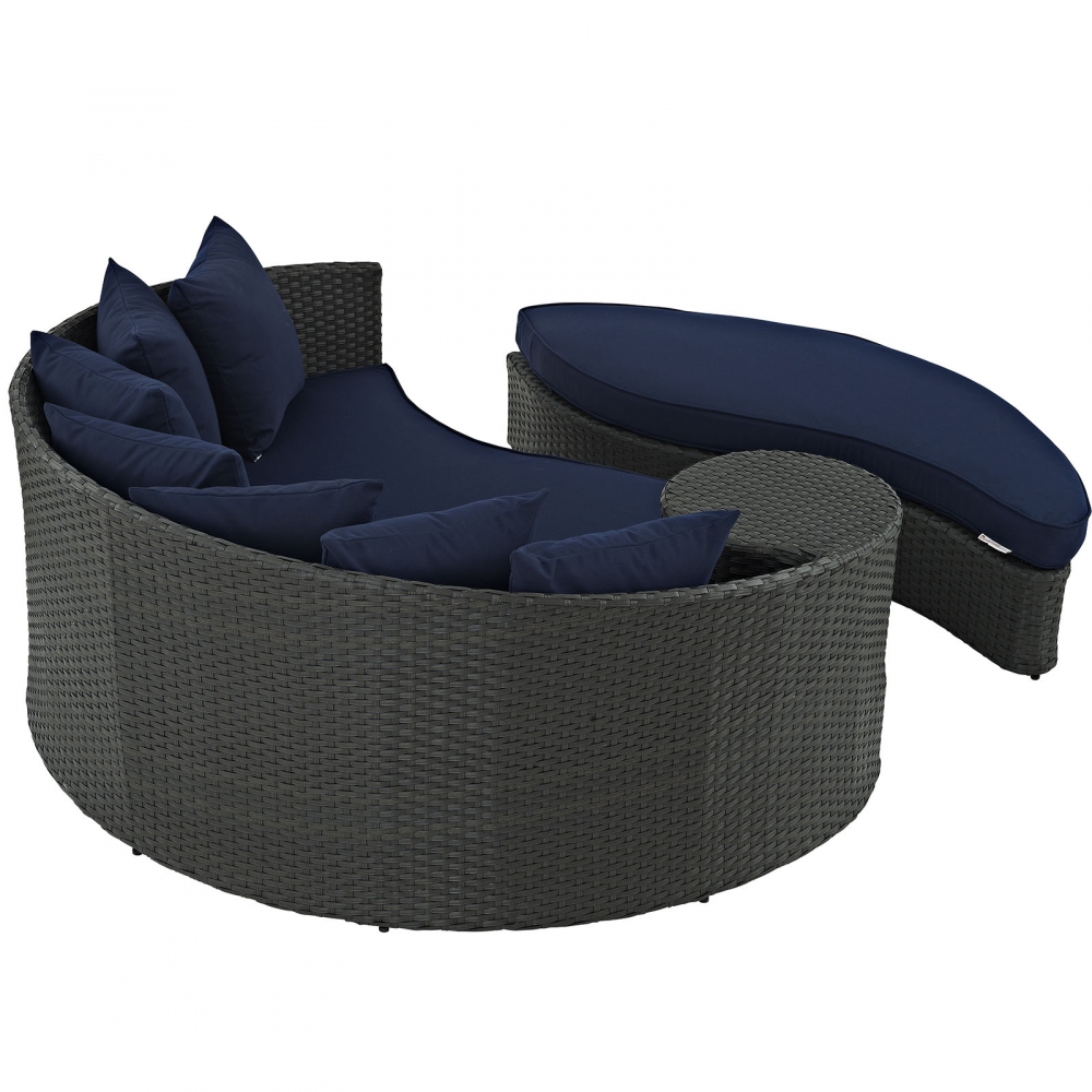 Modern daybed sofa rear view Modern daybed sofa rear view
