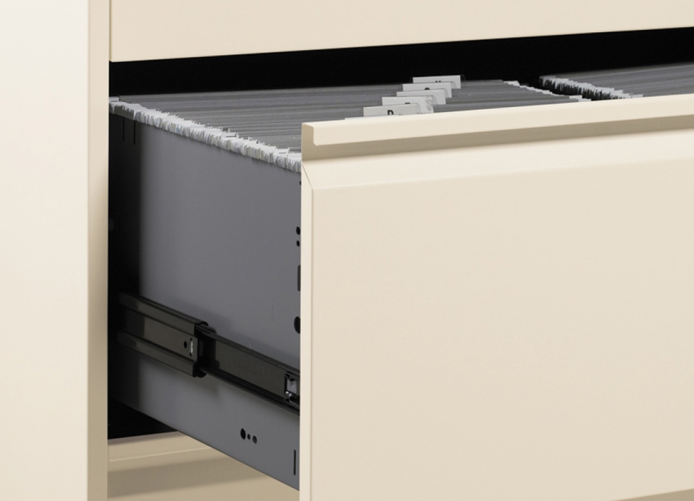 Modern filing cabinet ball bearing suspension Modern filing cabinet ball bearing suspension