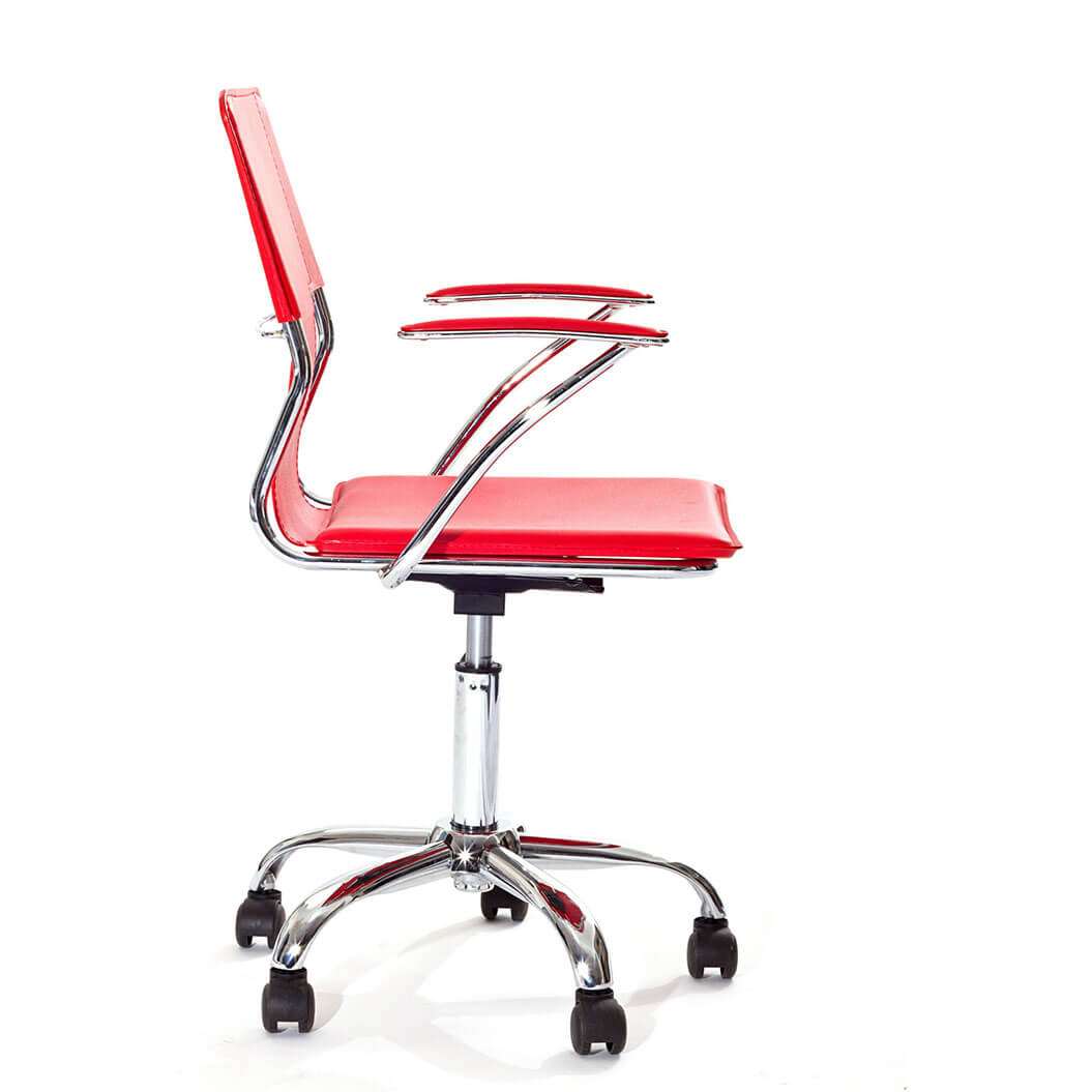 Modern office chair side view Modern office chair side view