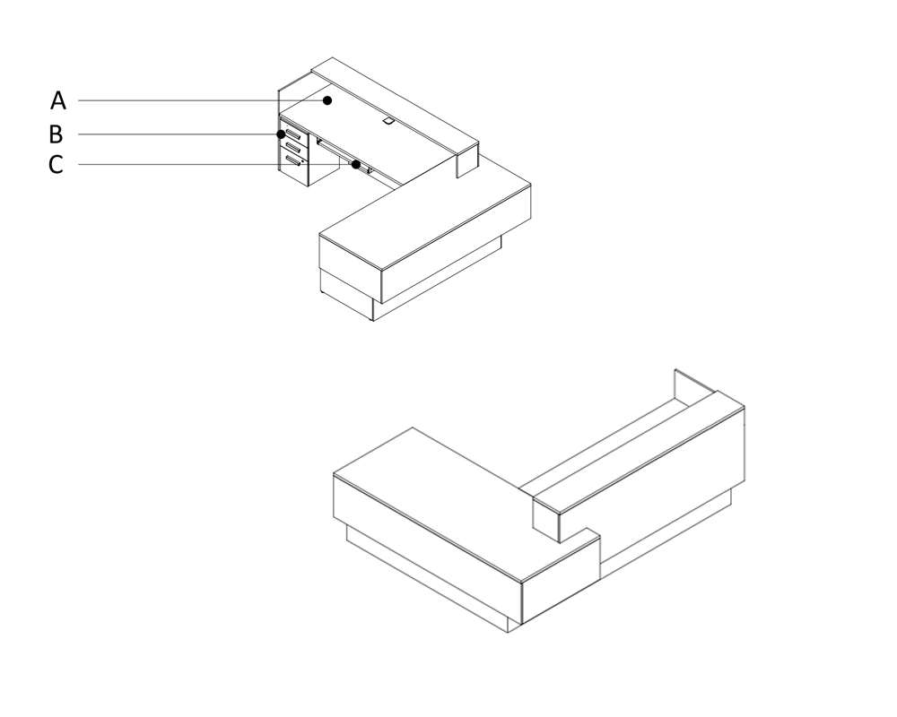 Modern reception counter schematics Modern reception counter schematics