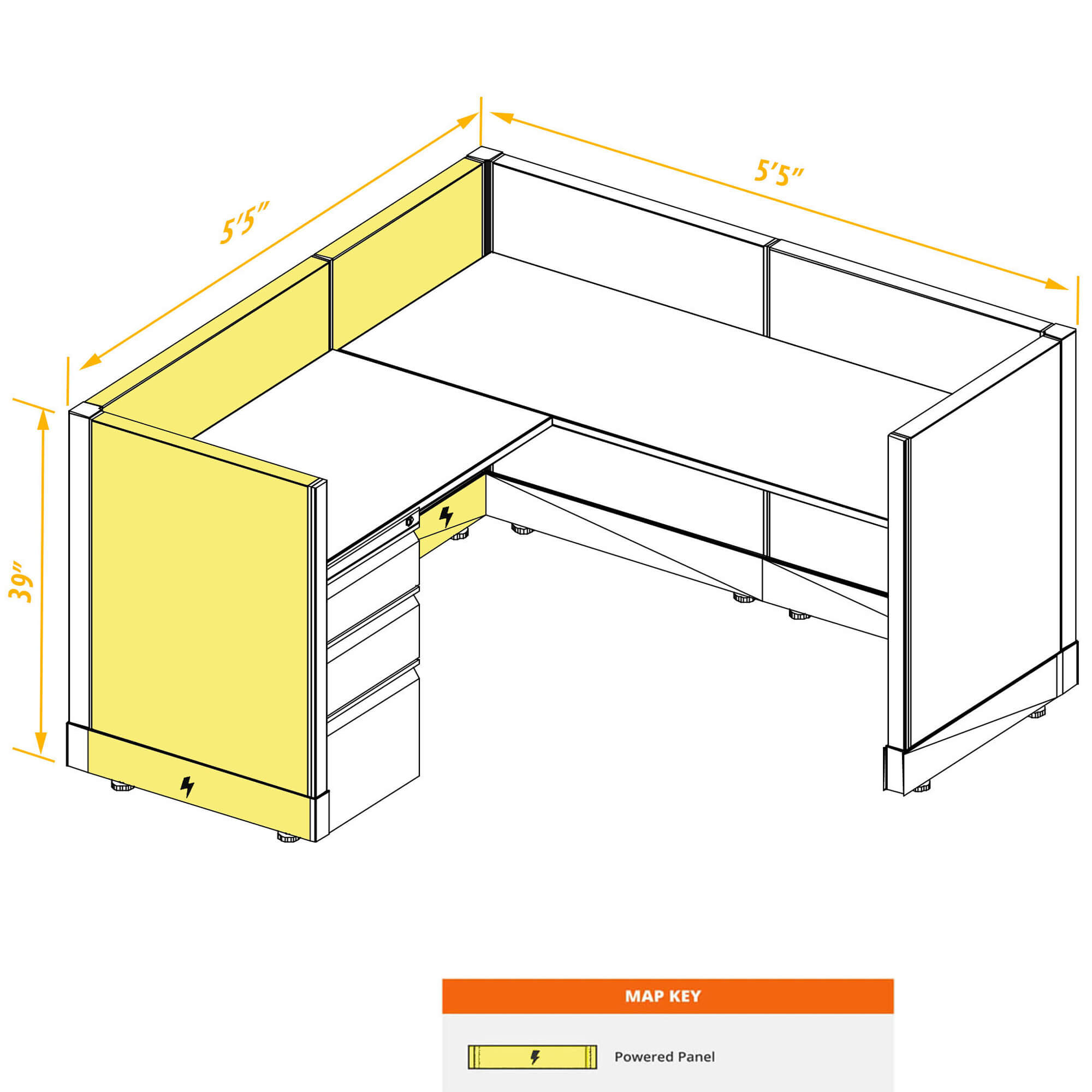 Modular furniture CUB 1 39 P 55 PSO Modular furniture CUB 1 39 P 55 PSO