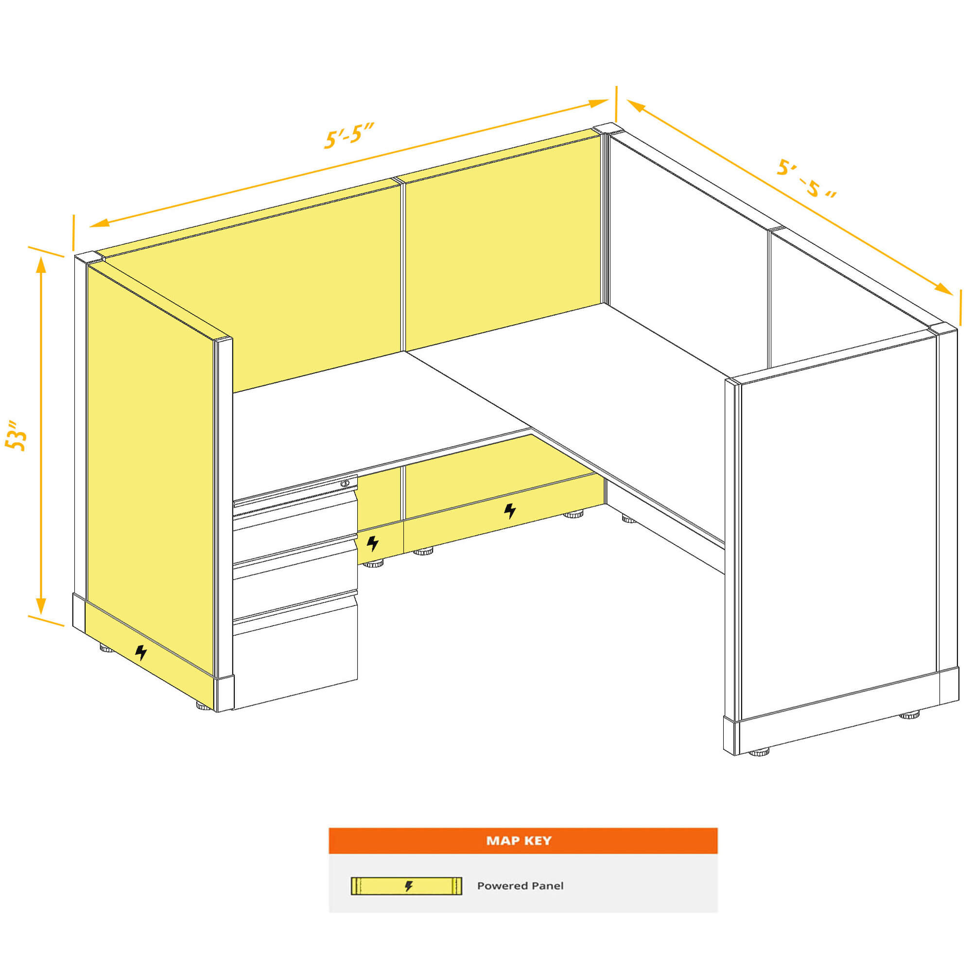Modular furniture CUB 1 53 P 55 PSO Modular furniture CUB 1 53 P 55 PSO
