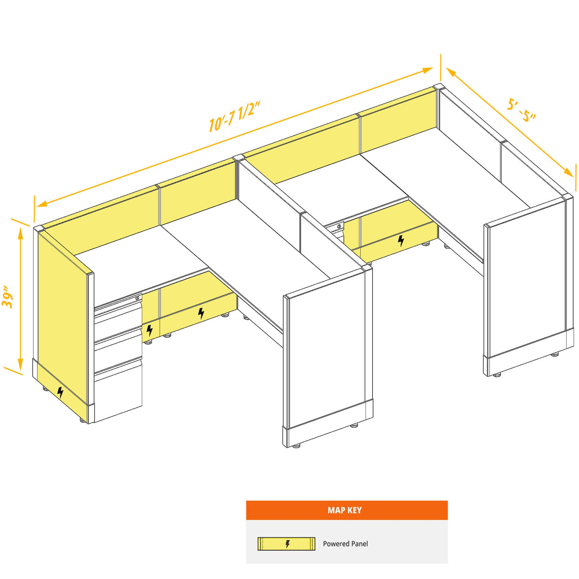 Modular furniture CUB 2 39 P 55 PSO Modular furniture CUB 2 39 P 55 PSO
