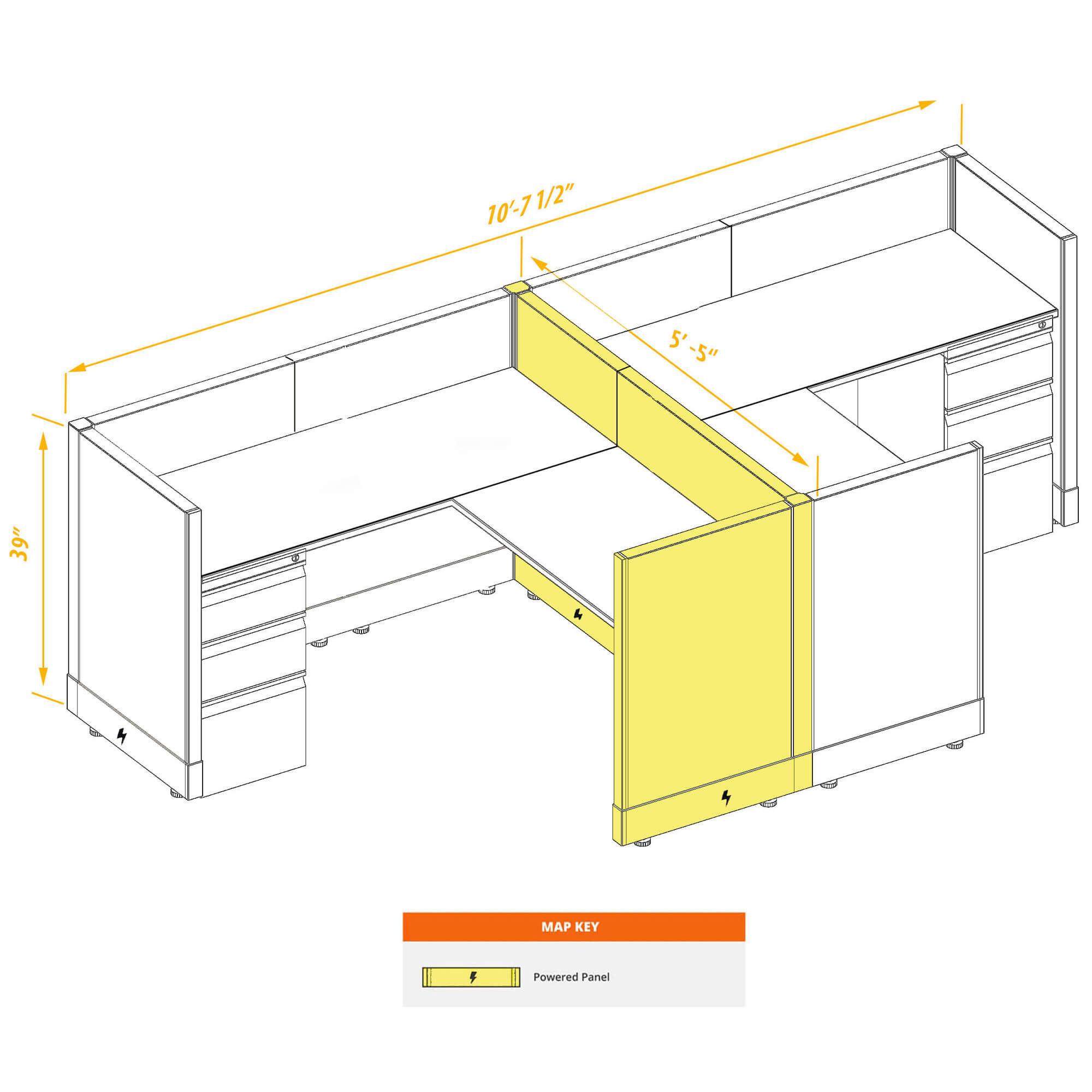 Modular furniture CUB 2a 39 P 55 PSO Modular furniture CUB 2a 39 P 55 PSO
