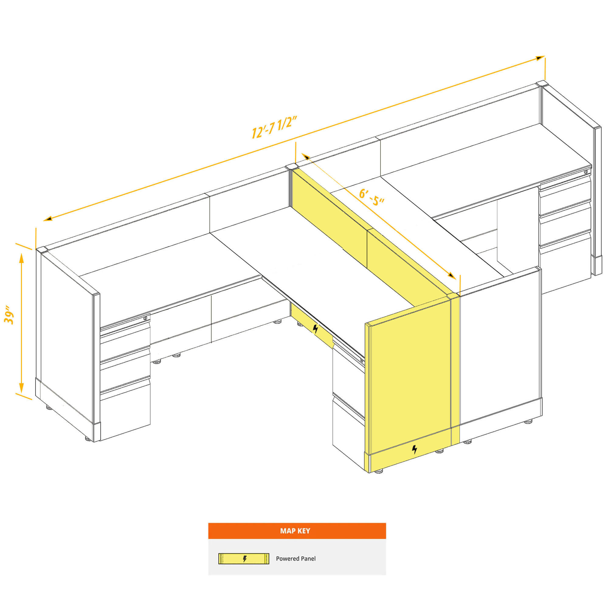 Modular furniture CUB 2a 39 P 66 PSO Modular furniture CUB 2a 39 P 66 PSO