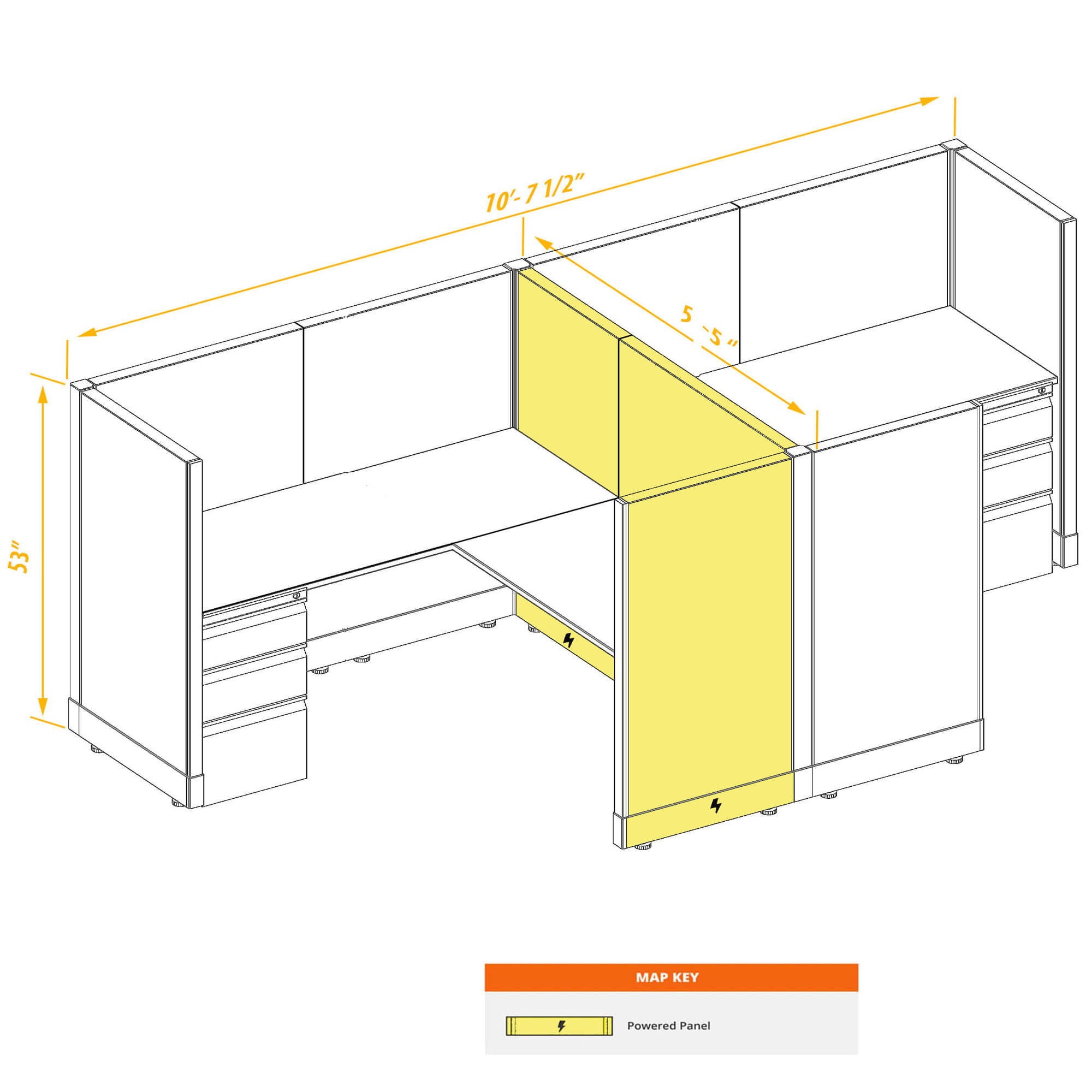 Modular furniture CUB 2a 53 P 55 PSO Modular furniture CUB 2a 53 P 55 PSO