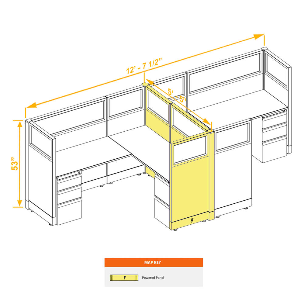 Modular furniture CUB 2a 53 P 56 G ESP WH PSO Modular furniture CUB 2a 53 P 56 G ESP WH PSO