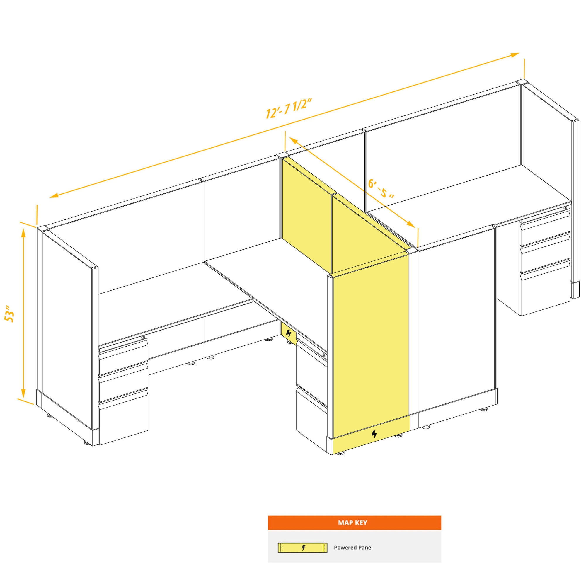 Modular furniture CUB 2a 53 P 66 PSO Modular furniture CUB 2a 53 P 66 PSO