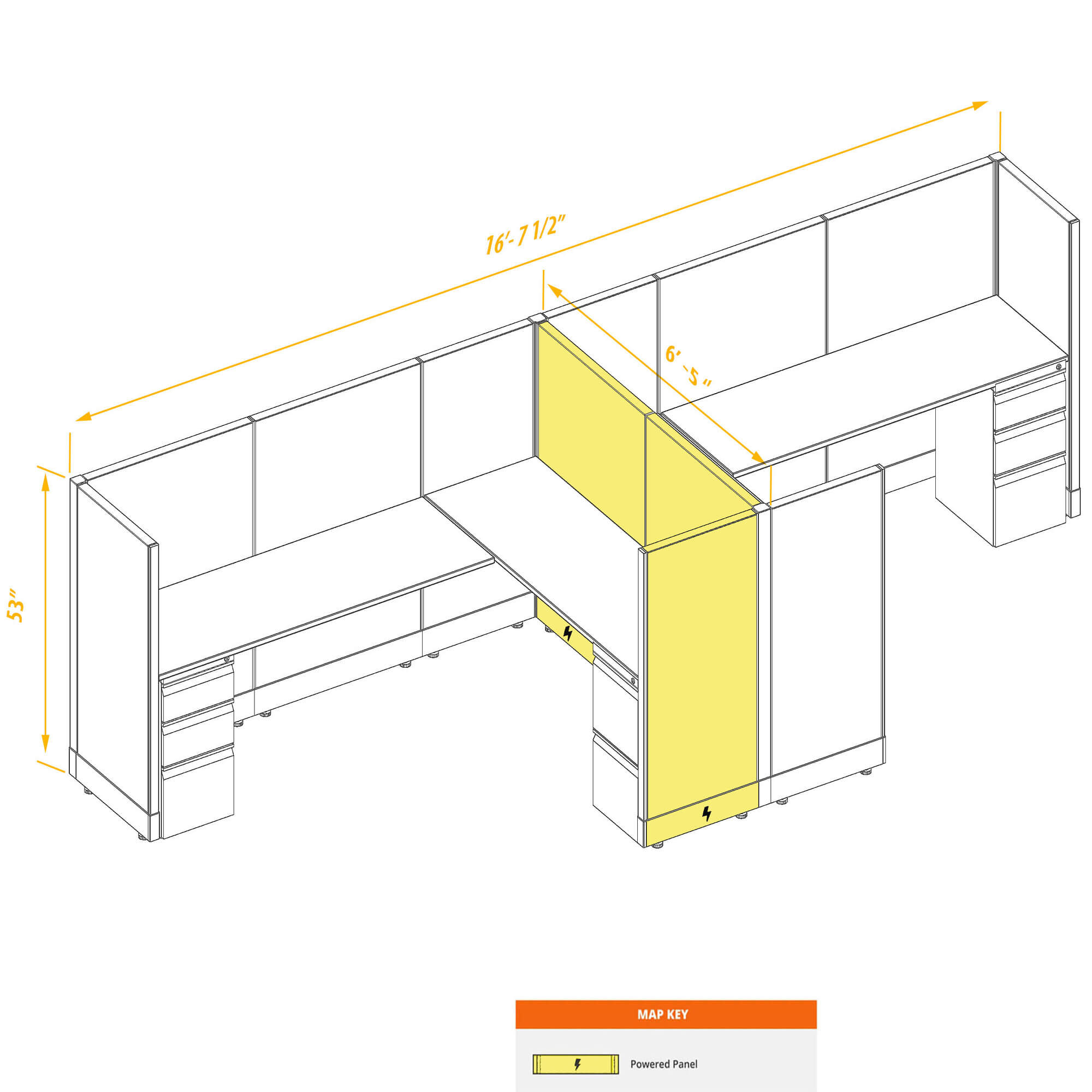 Modular furniture CUB 2a 53 P 68 PSO Modular furniture CUB 2a 53 P 68 PSO