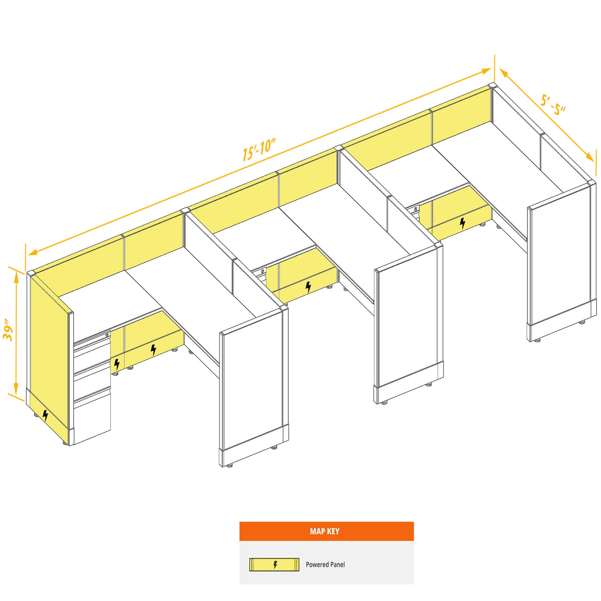 Modular furniture CUB 3 39 P 55 PSO Modular furniture CUB 3 39 P 55 PSO