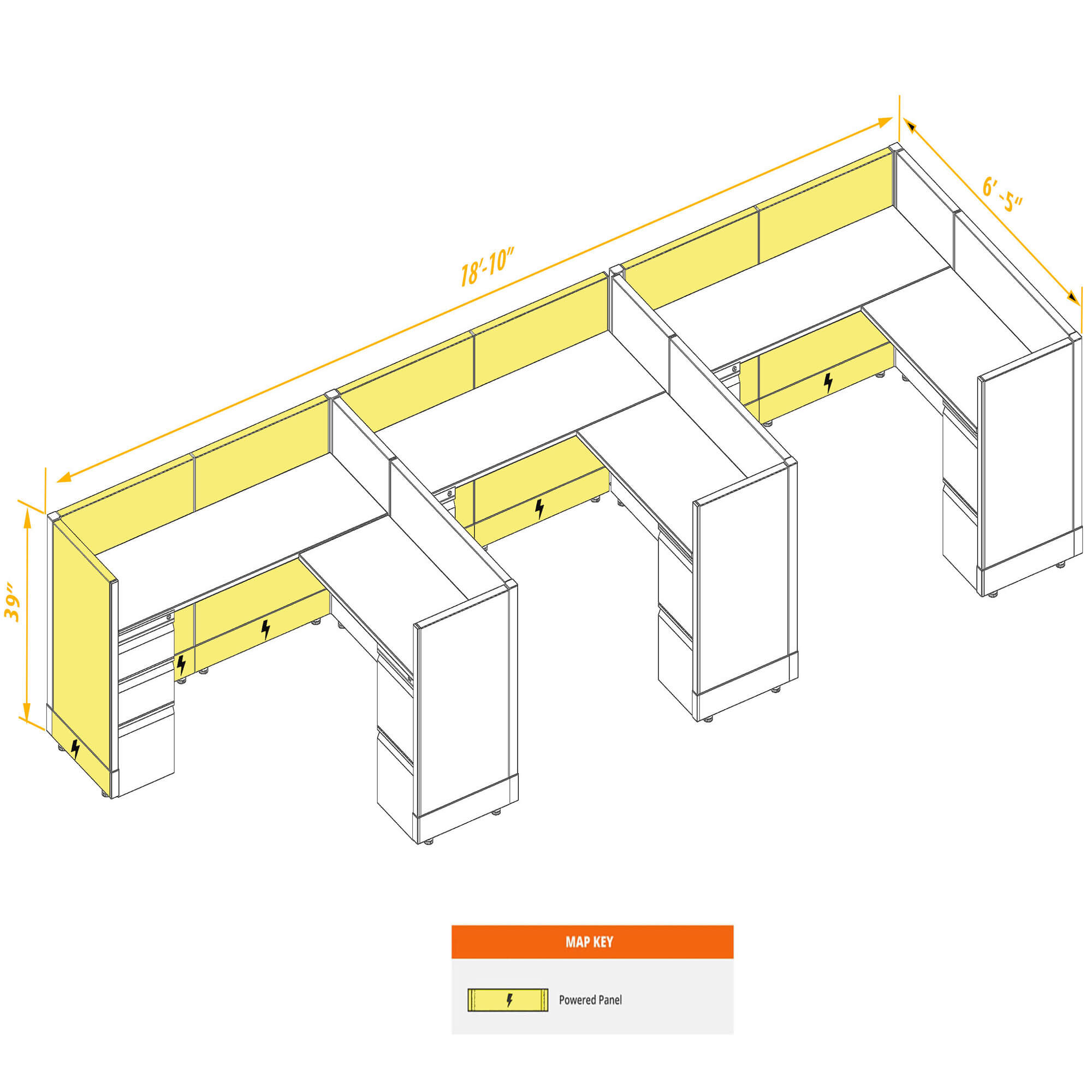 Modular furniture CUB 3 39 P 66 PSO Modular furniture CUB 3 39 P 66 PSO