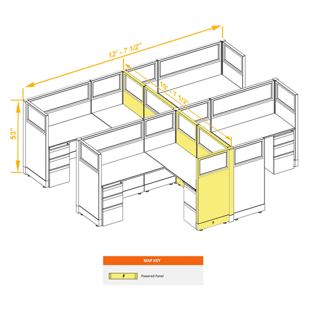 Modular furniture CUB 4 53 P 56 G ESP WH PSO Modular furniture CUB 4 53 P 56 G ESP WH PSO