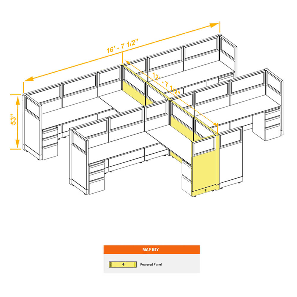 Modular furniture CUB 4 53 P 68 G ESP WH PSO Modular furniture CUB 4 53 P 68 G ESP WH PSO
