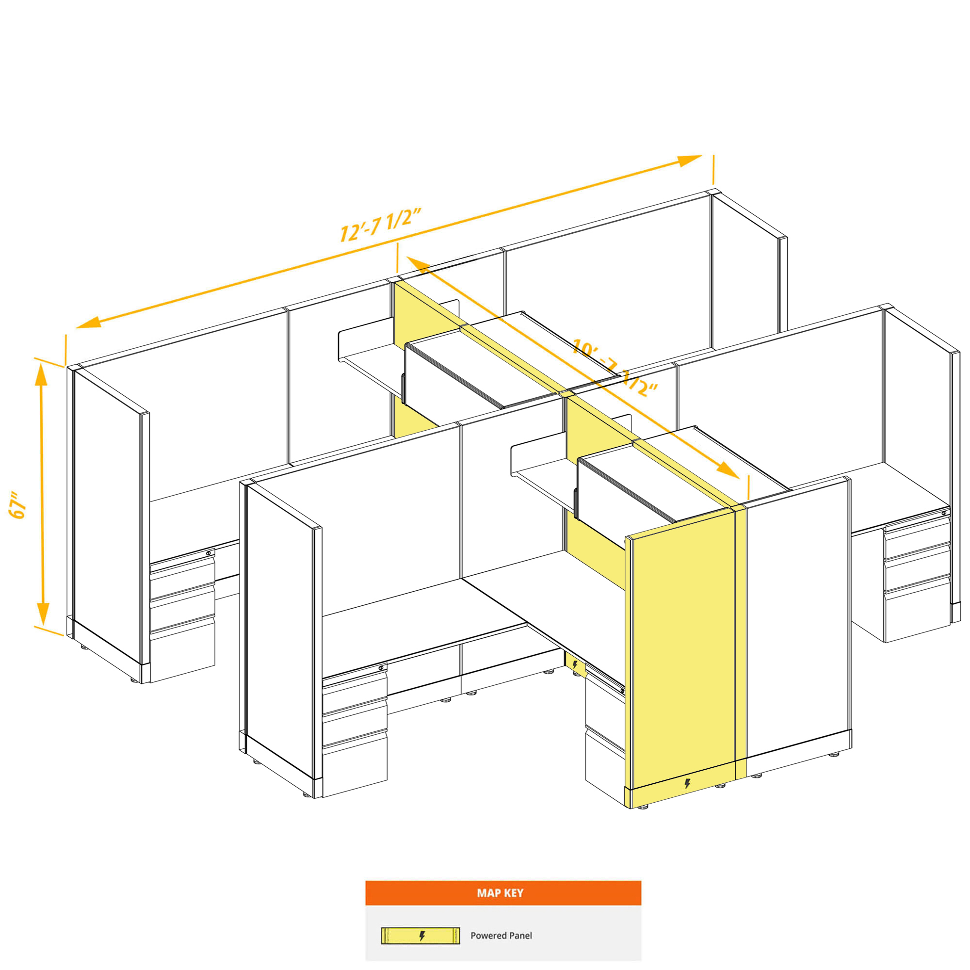 Modular furniture CUB 4 67 P 56 PSO 1 Modular furniture CUB 4 67 P 56 PSO 1