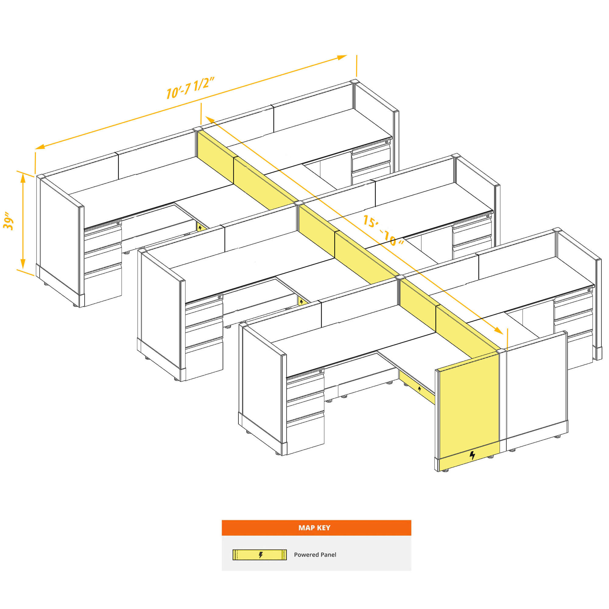 Modular furniture CUB 6 39 P 55 PSO Modular furniture CUB 6 39 P 55 PSO
