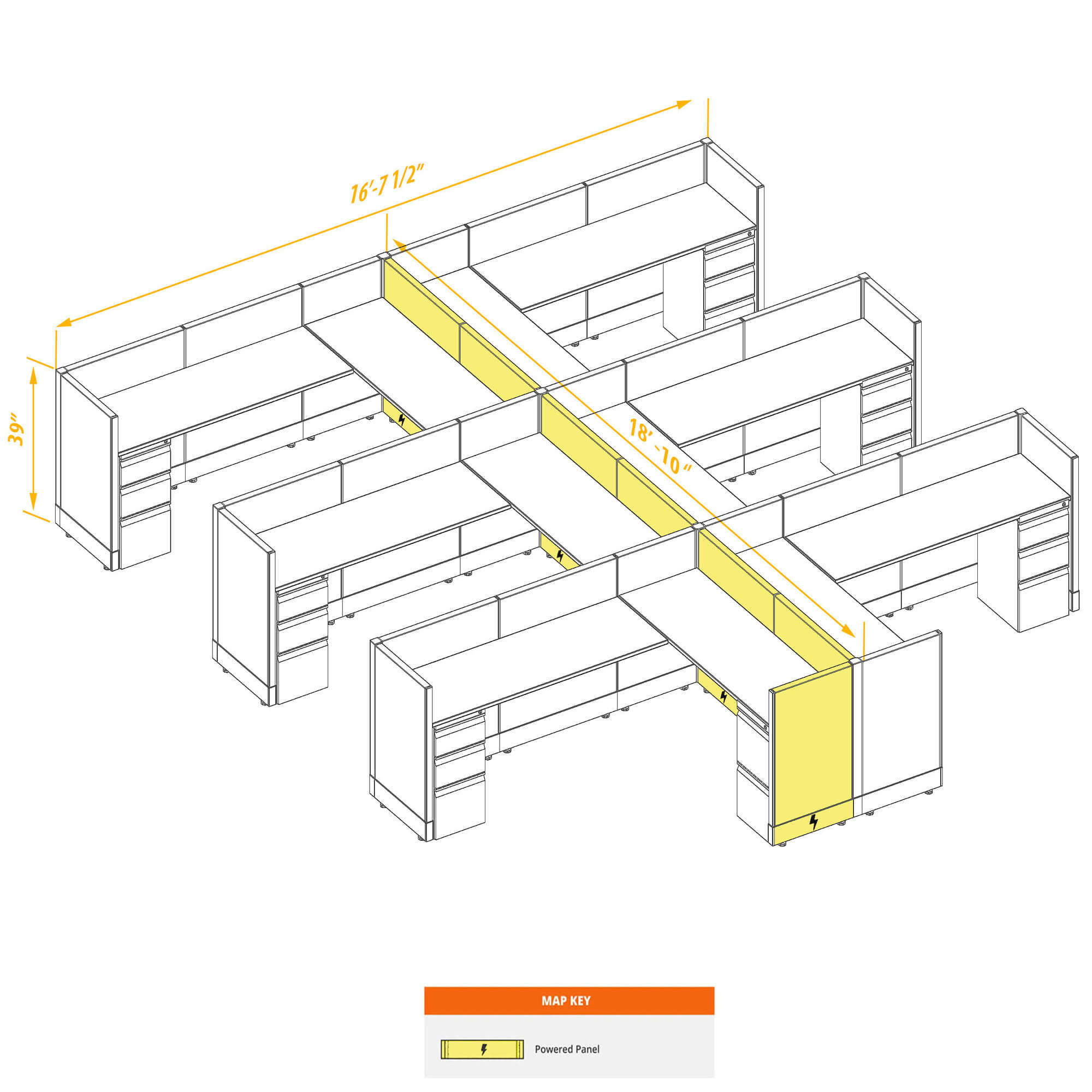 Modular furniture CUB 6 39 P 68 PSO Modular furniture CUB 6 39 P 68 PSO