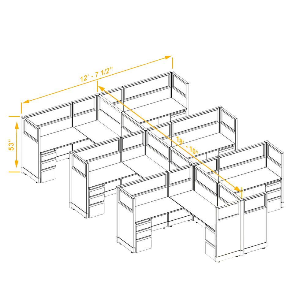 Modular furniture CUB 6 53 66 G PSO Modular furniture CUB 6 53 66 G PSO