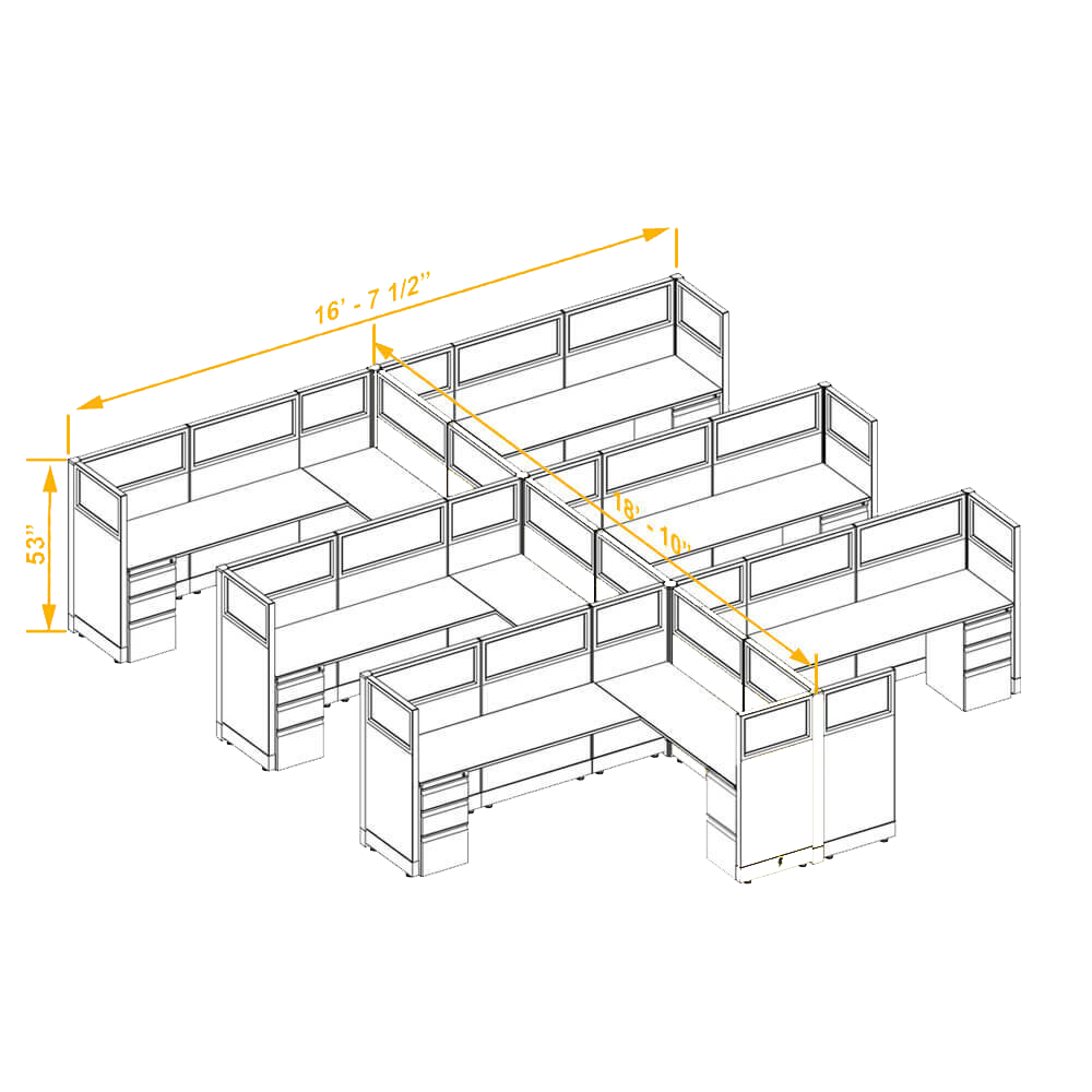 Modular furniture CUB 6 53 68 G PSO Modular furniture CUB 6 53 68 G PSO