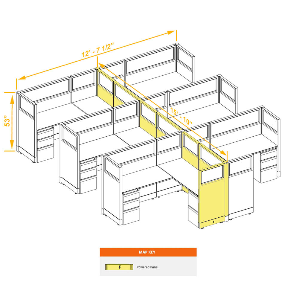Modular furniture CUB 6 53 P 56 G PSO Modular furniture CUB 6 53 P 56 G PSO