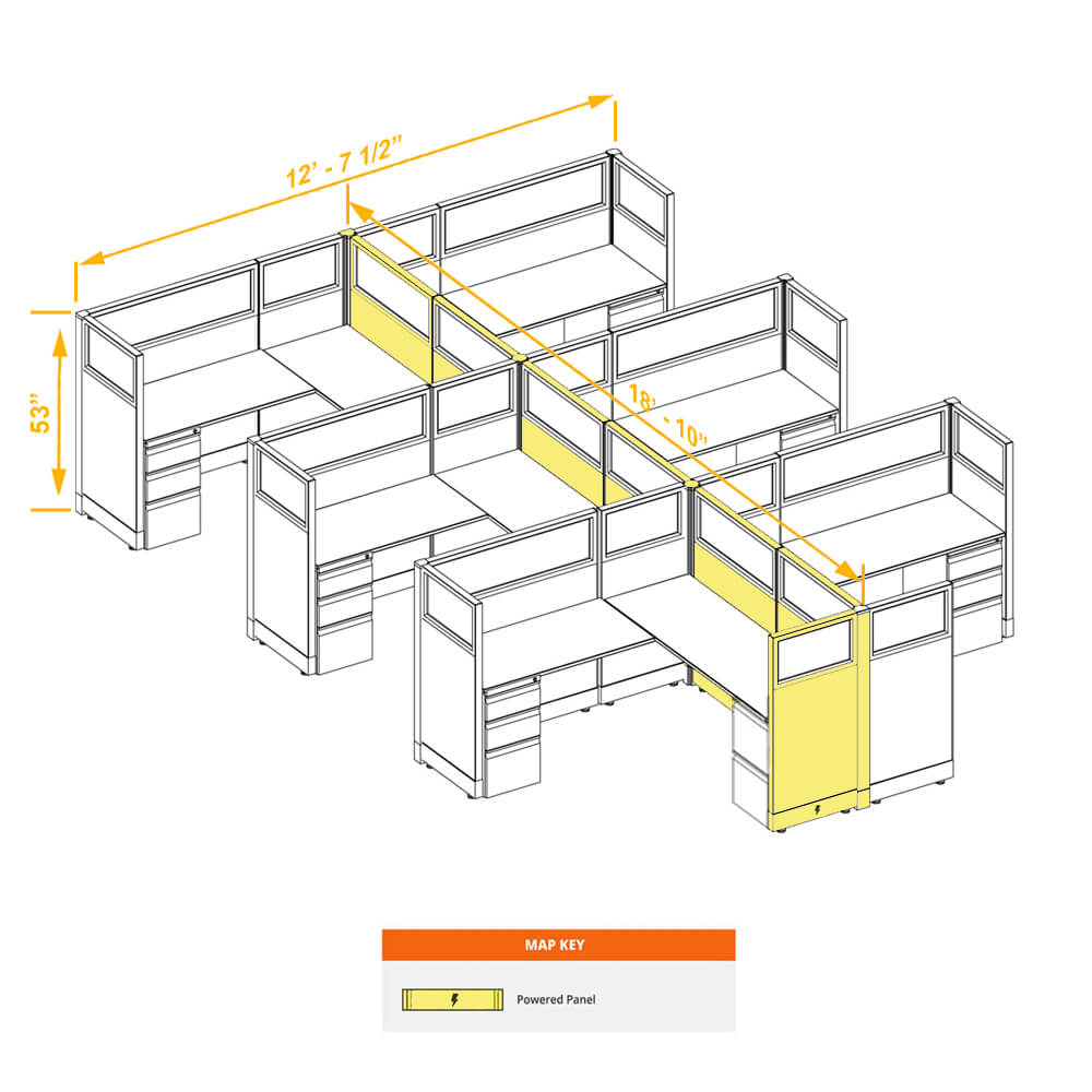 Modular furniture CUB 6 53 P 66 G PSO Modular furniture CUB 6 53 P 66 G PSO