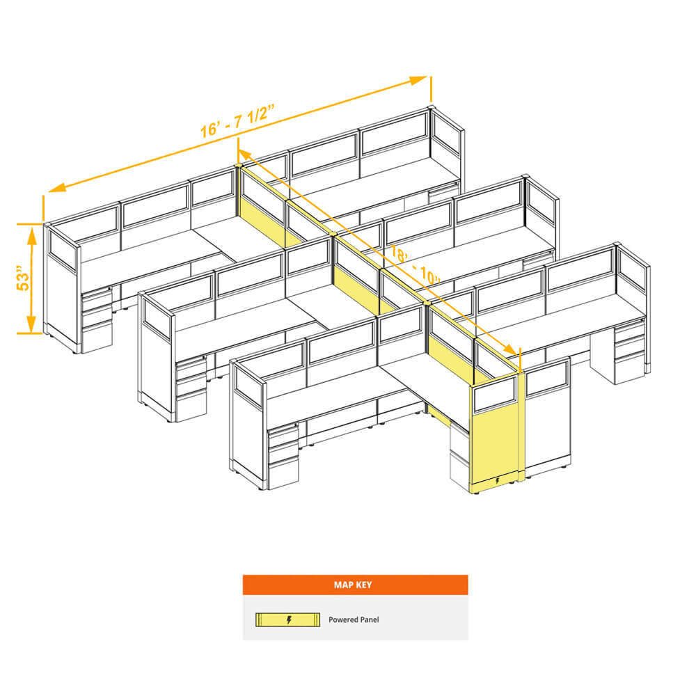 Modular furniture CUB 6 53 P 68 G PSO Modular furniture CUB 6 53 P 68 G PSO