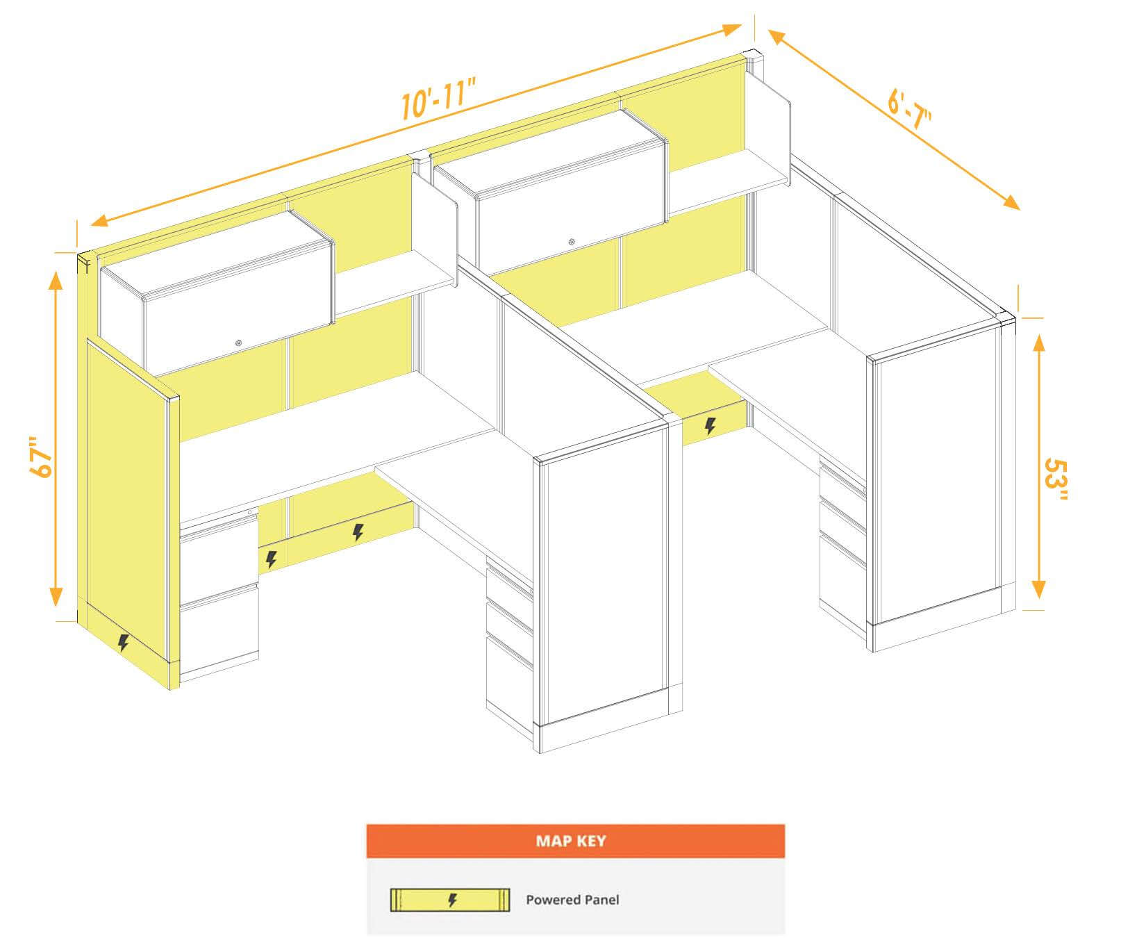 Modular furniture CUB 2 53 67 P 56 PSO2 Modular furniture CUB 2 53 67 P 56 PSO2