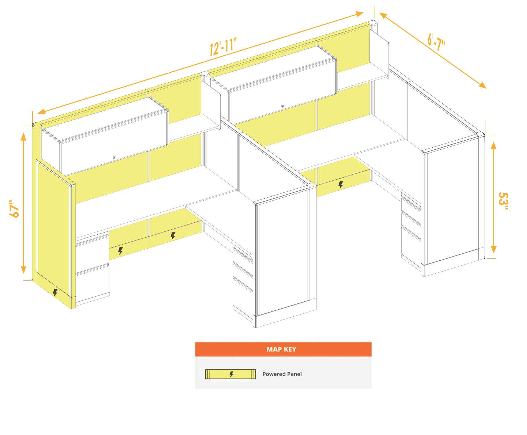 Modular furniture CUB 2 53 67 P 66 PSO2 Modular furniture CUB 2 53 67 P 66 PSO2
