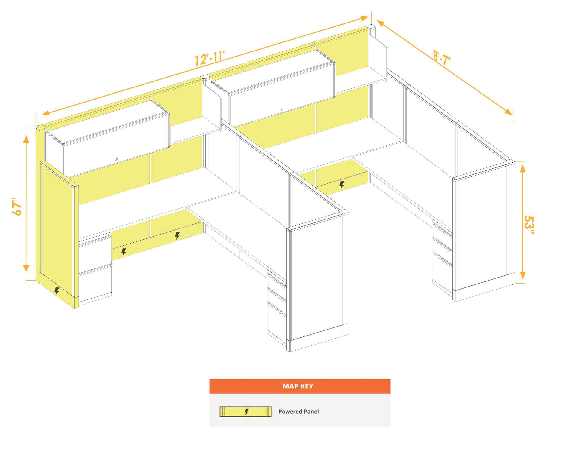 Modular furniture CUB 2 53 67 P 68 PSO2 Modular furniture CUB 2 53 67 P 68 PSO2