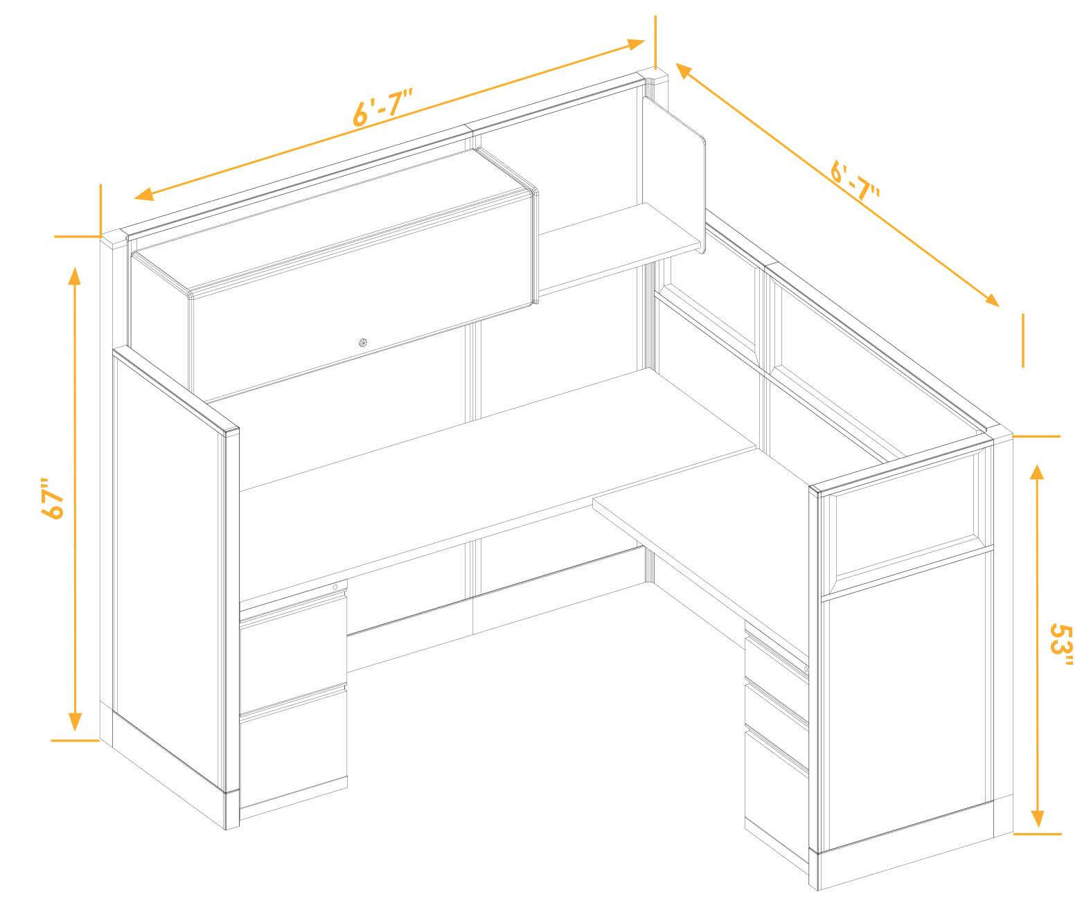 Modular furniture mixed height non power CUB 1 53 67 NP 66 PGL ESP WH PSO2 Modular furniture mixed height non power CUB 1 53 67 NP 66 PGL ESP WH PSO2