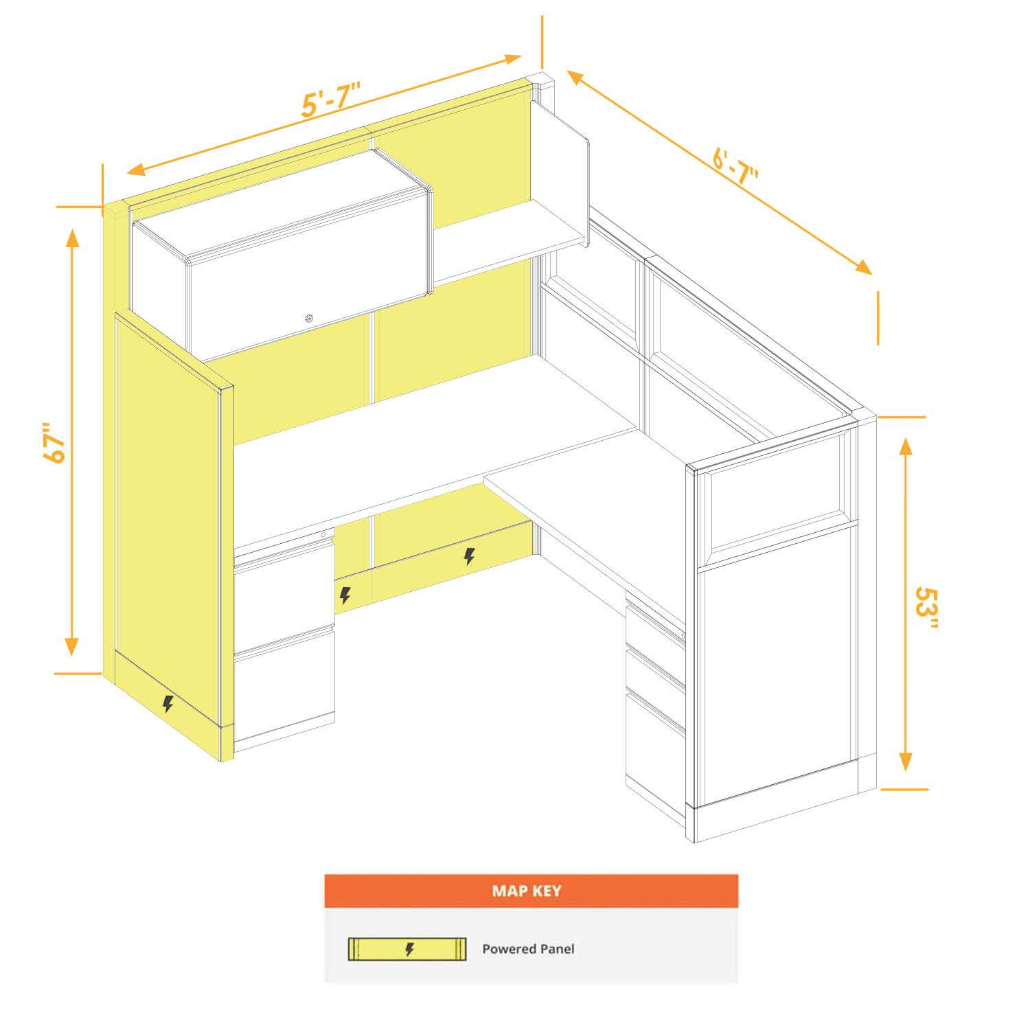 Modular furniture mixed height power CUB 1 53 67 P 56 PGL ESP WH PSO2 Modular furniture mixed height power CUB 1 53 67 P 56 PGL ESP WH PSO2