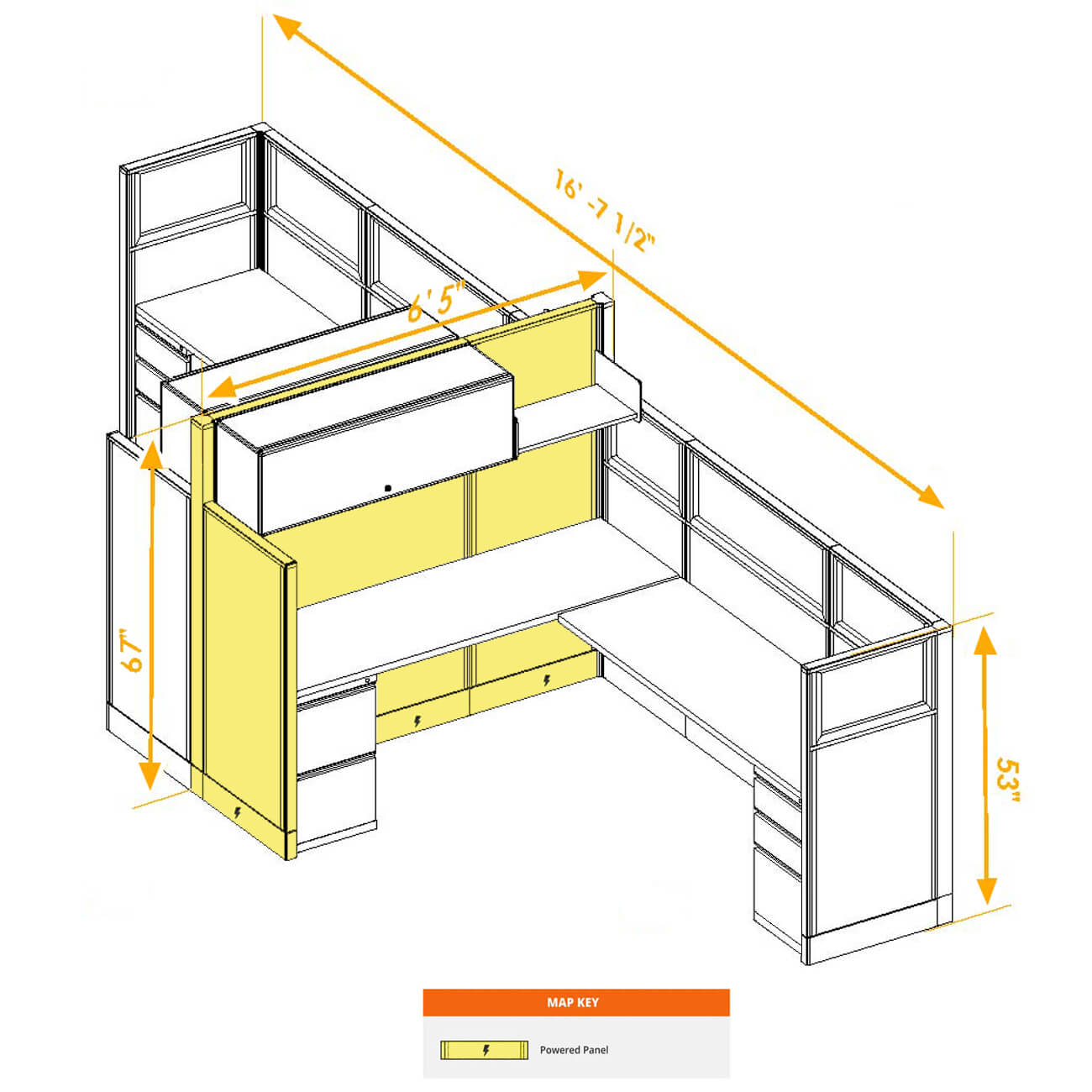 Modular furniture mixed height powered CUB 2C 53 67 P 68 PGL ESP WH PSO2 Modular furniture mixed height powered CUB 2C 53 67 P 68 PGL ESP WH PSO2