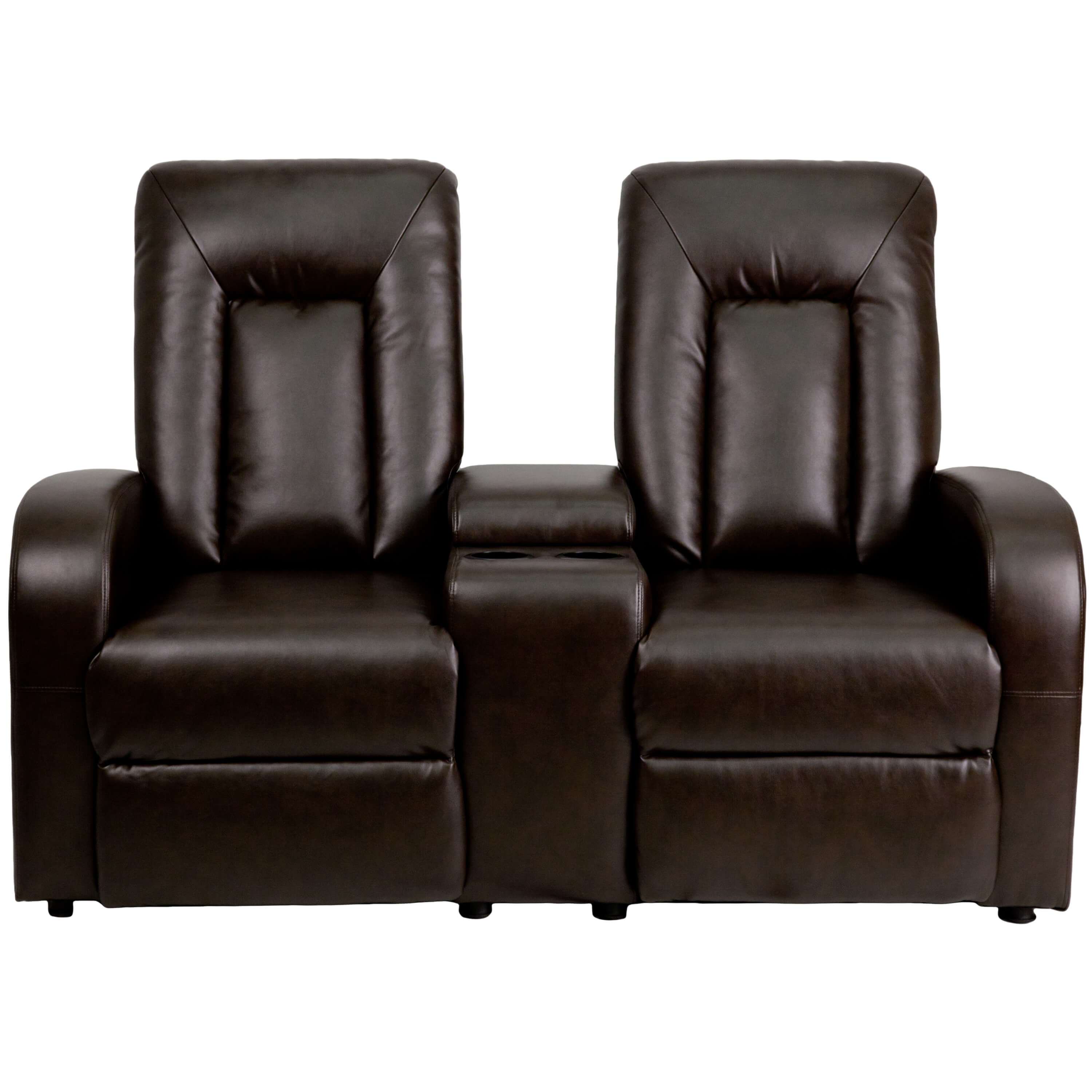 Movie theater couches front view Movie theater couches front view
