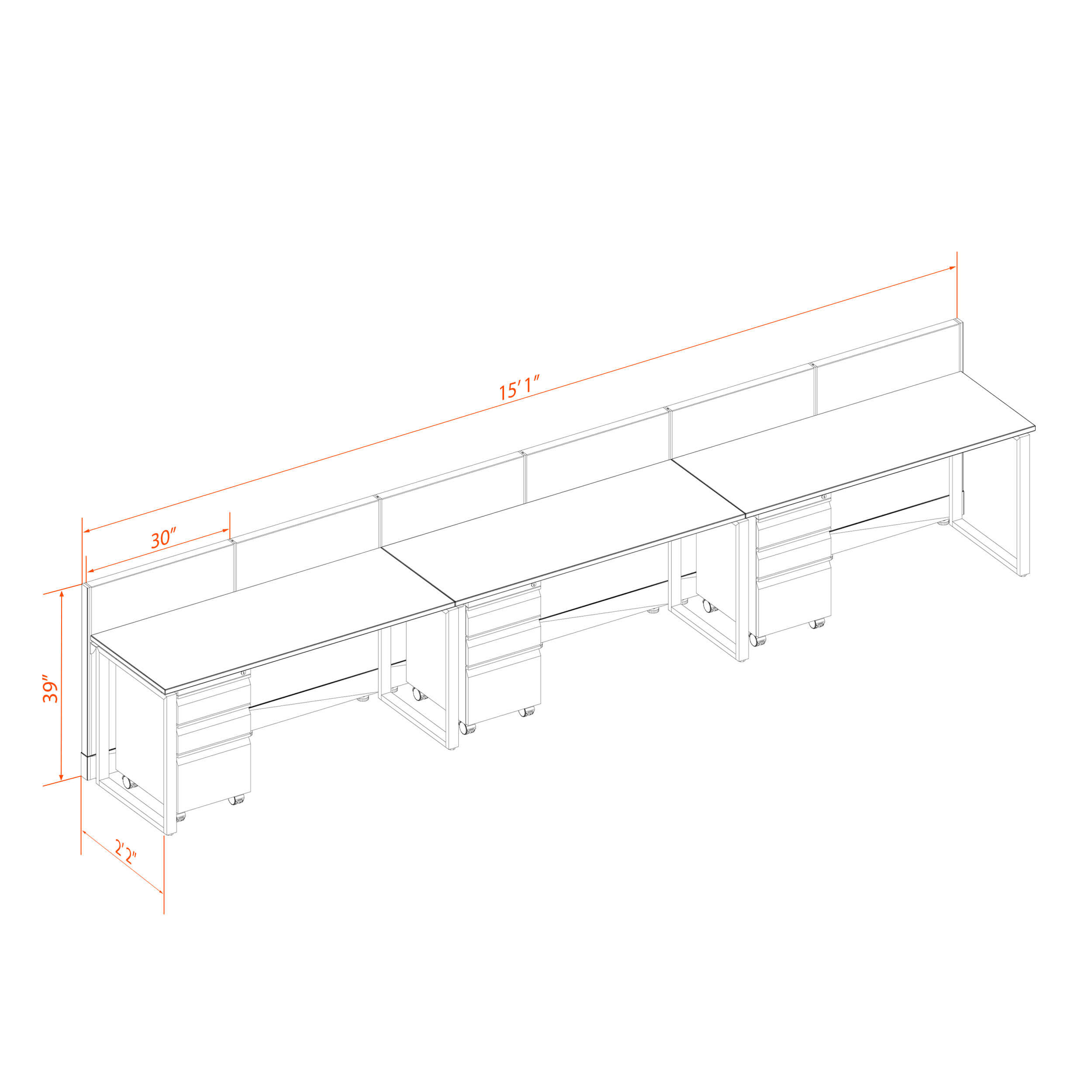 Office benching systems 52 3 39 Office benching systems 52 3 39