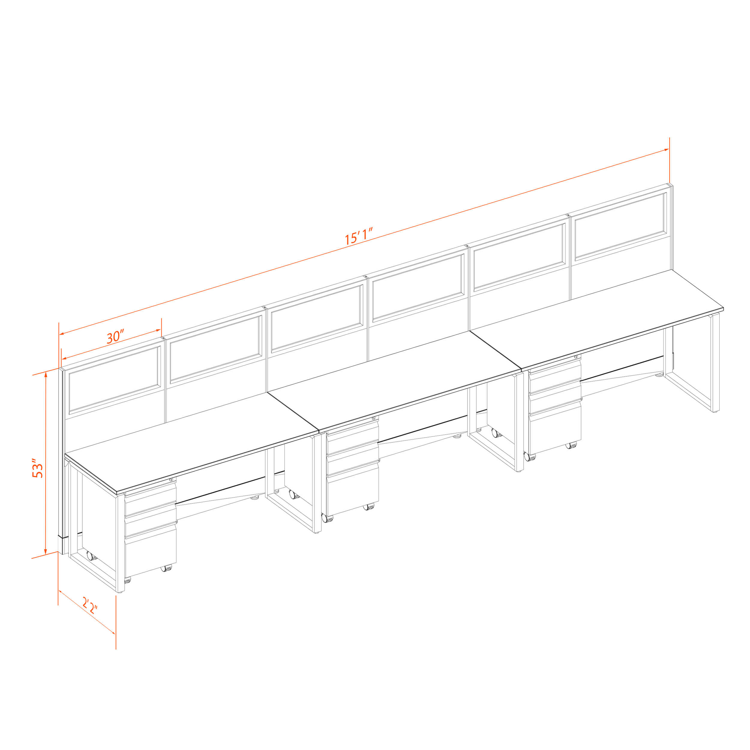 Office benching systems 52 3 53g Office benching systems 52 3 53g