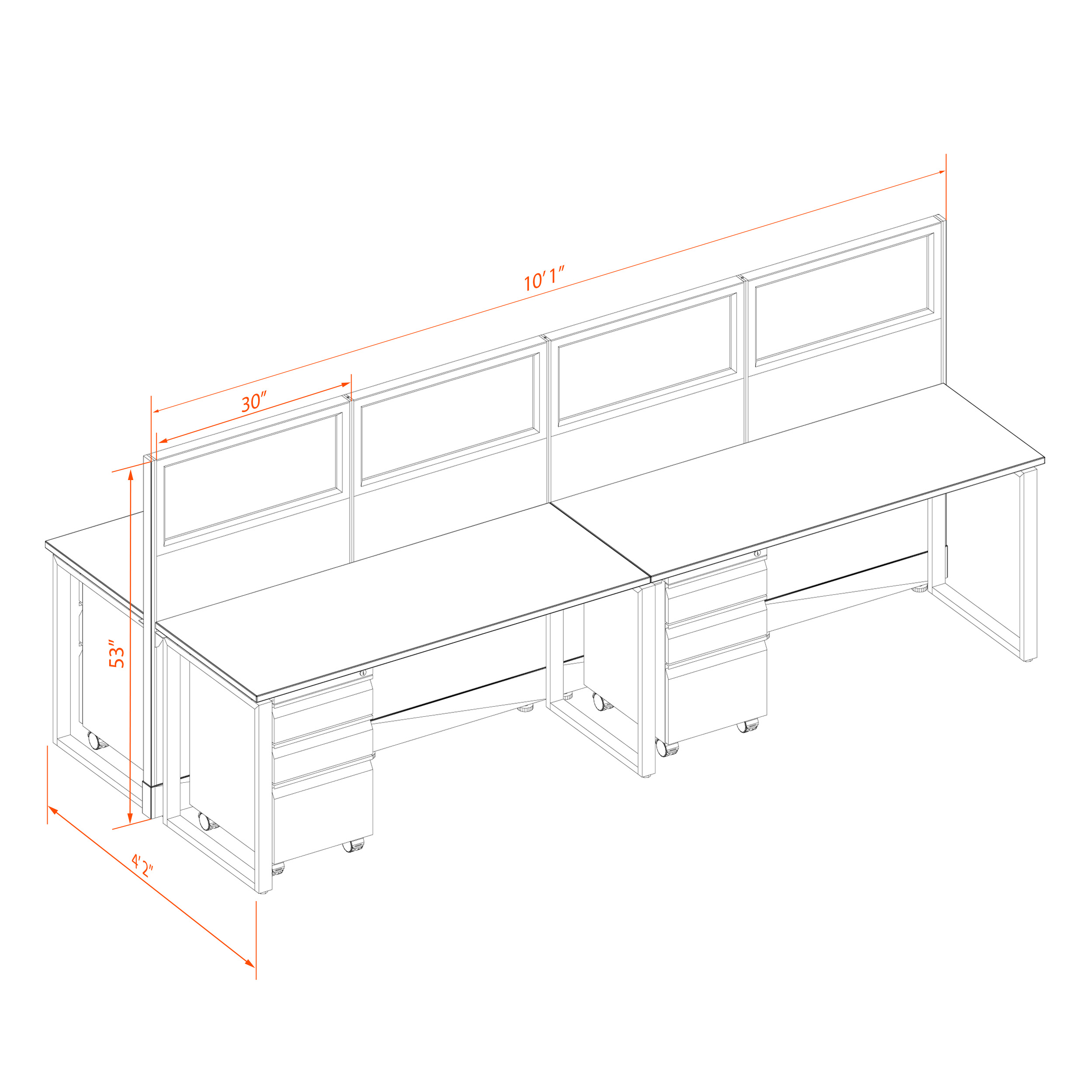 Office benching systems 52 4 53g Office benching systems 52 4 53g