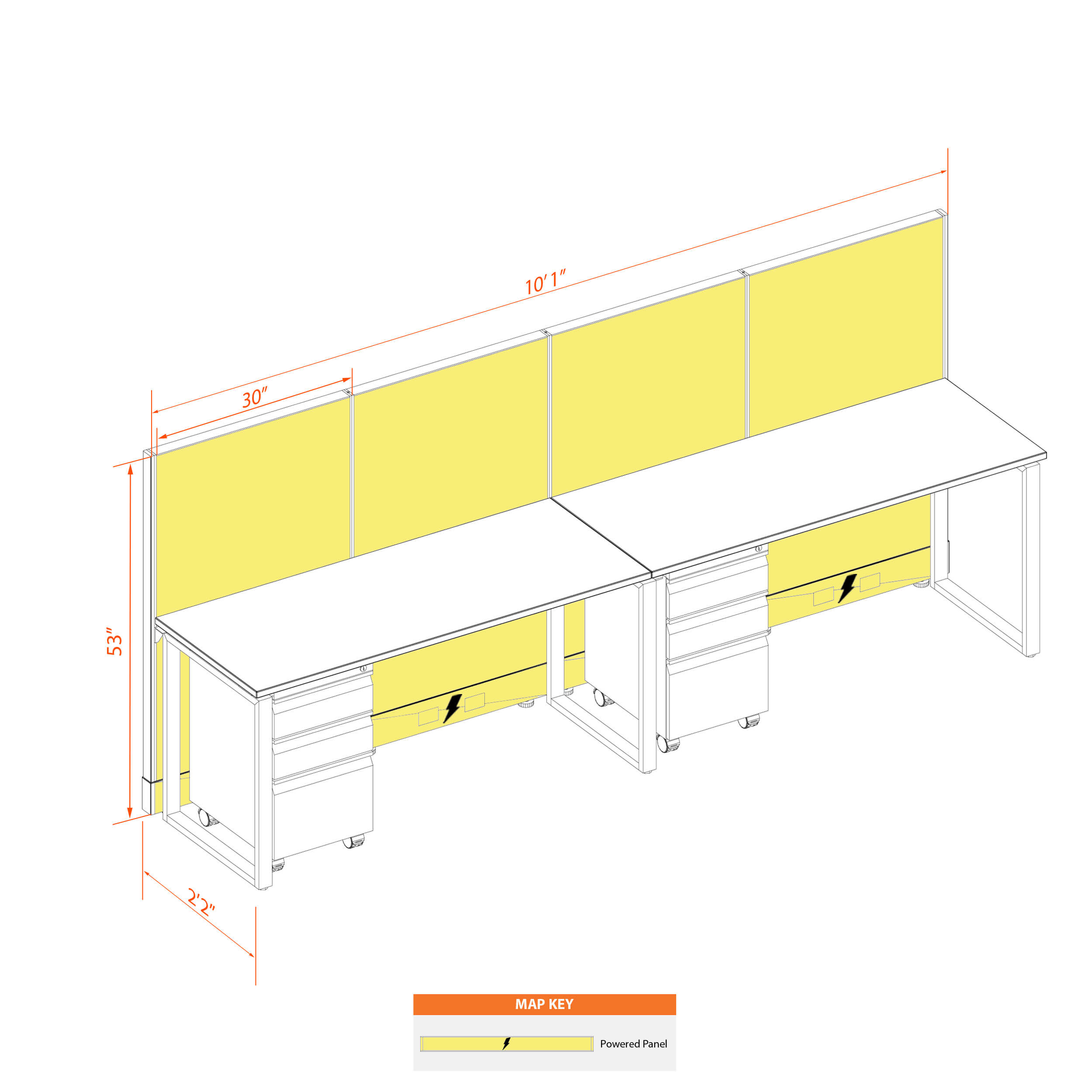 Office benching systems 52 Office benching systems 52