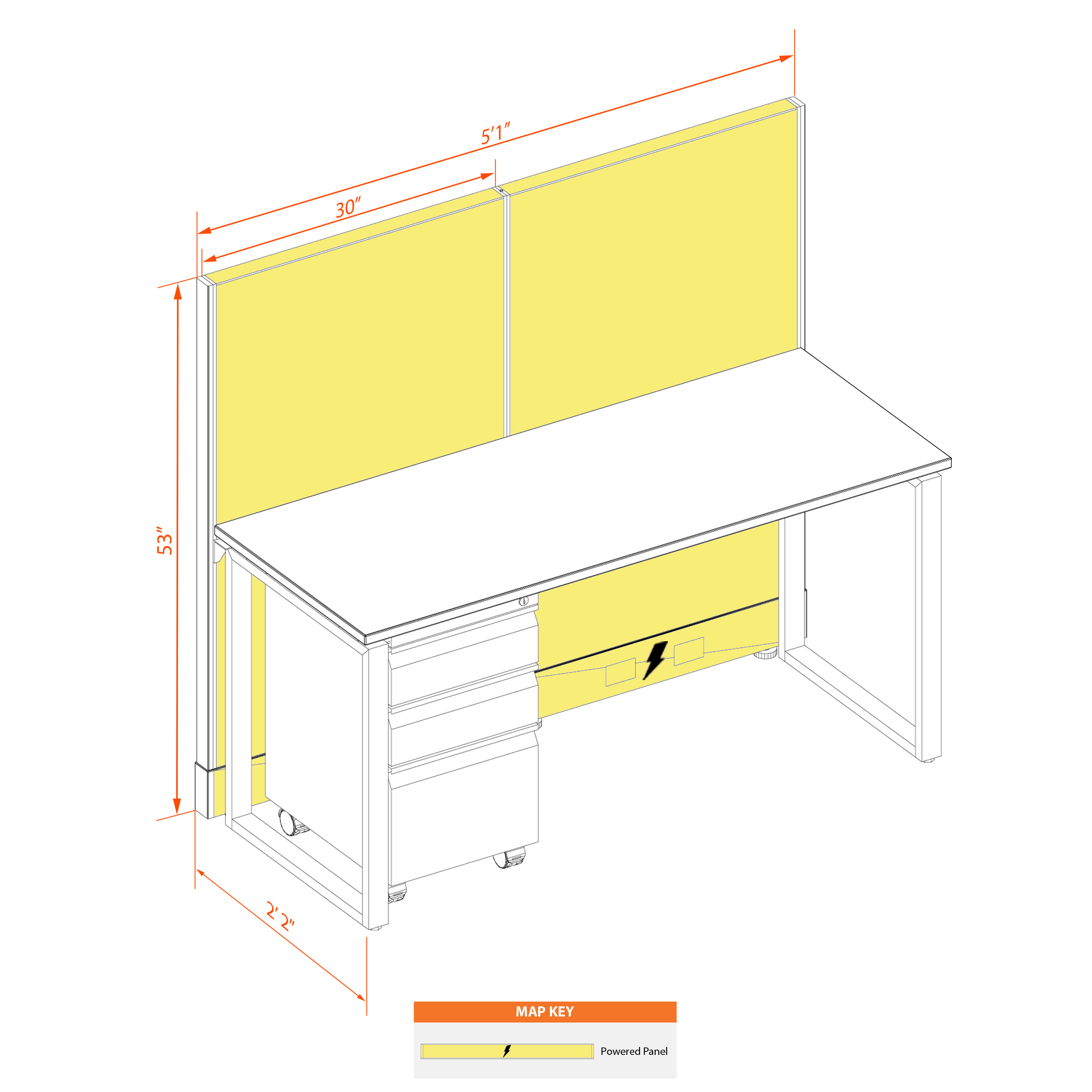 Office benching systems 52s53p Office benching systems 52s53p