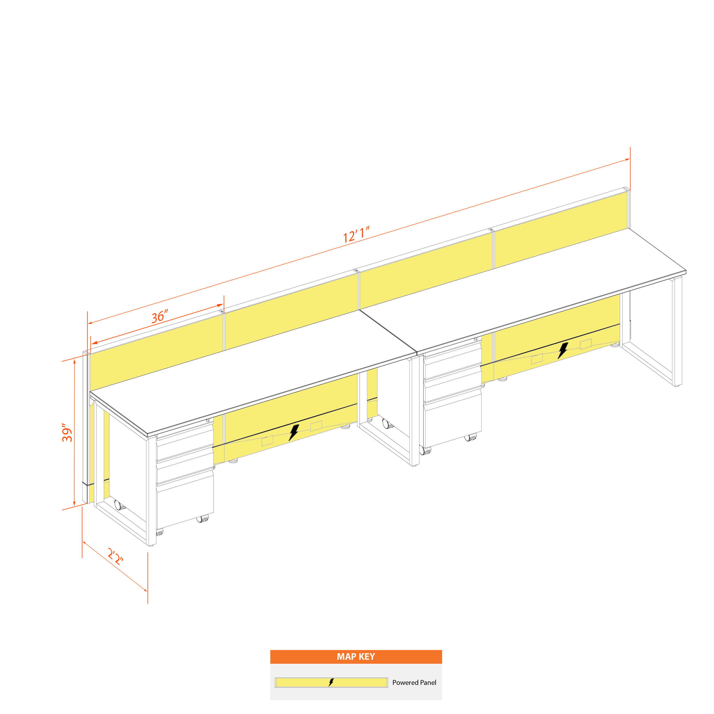 Office benching systems 62 1 2 Office benching systems 62 1 2