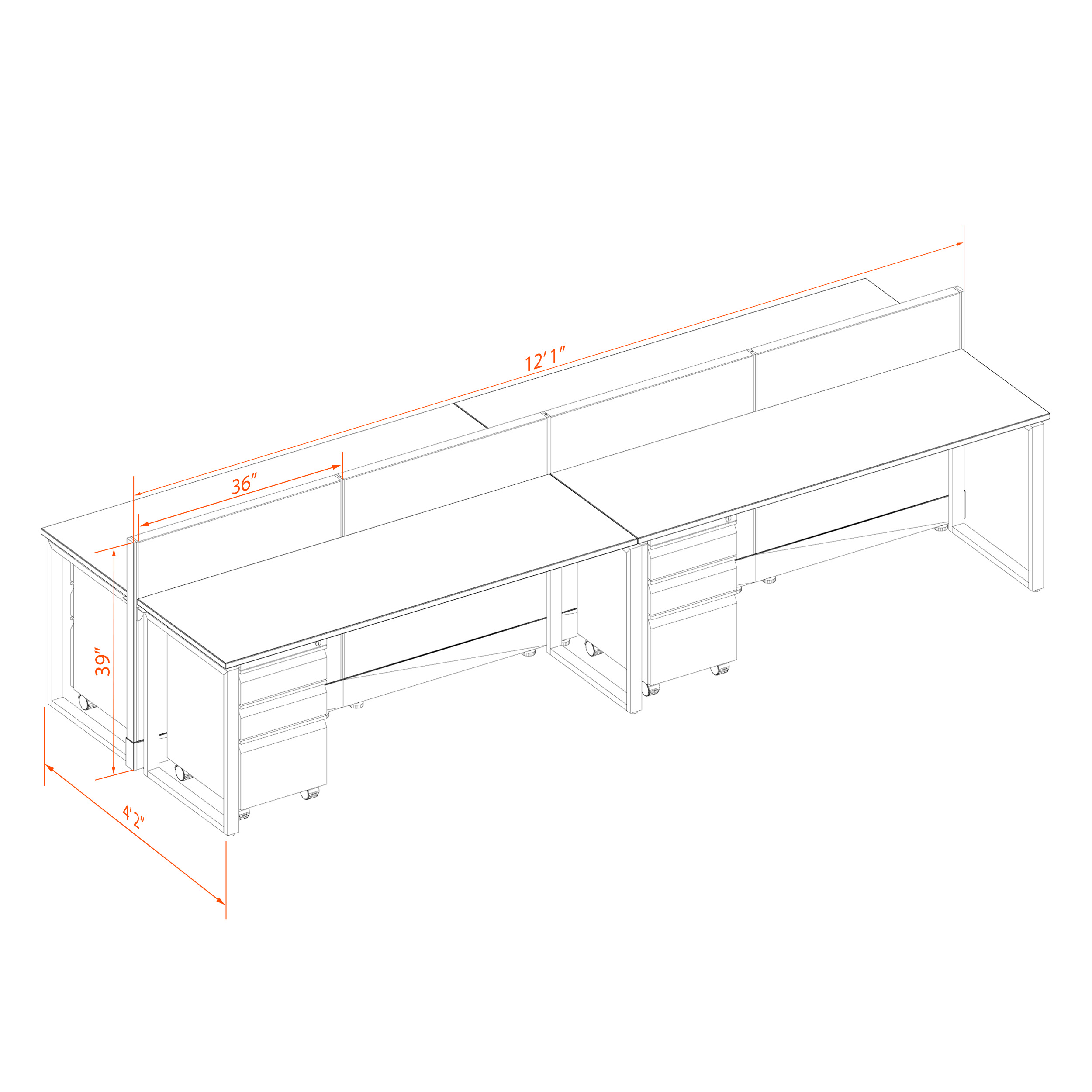 Office benching systems 62 4 39p Office benching systems 62 4 39p