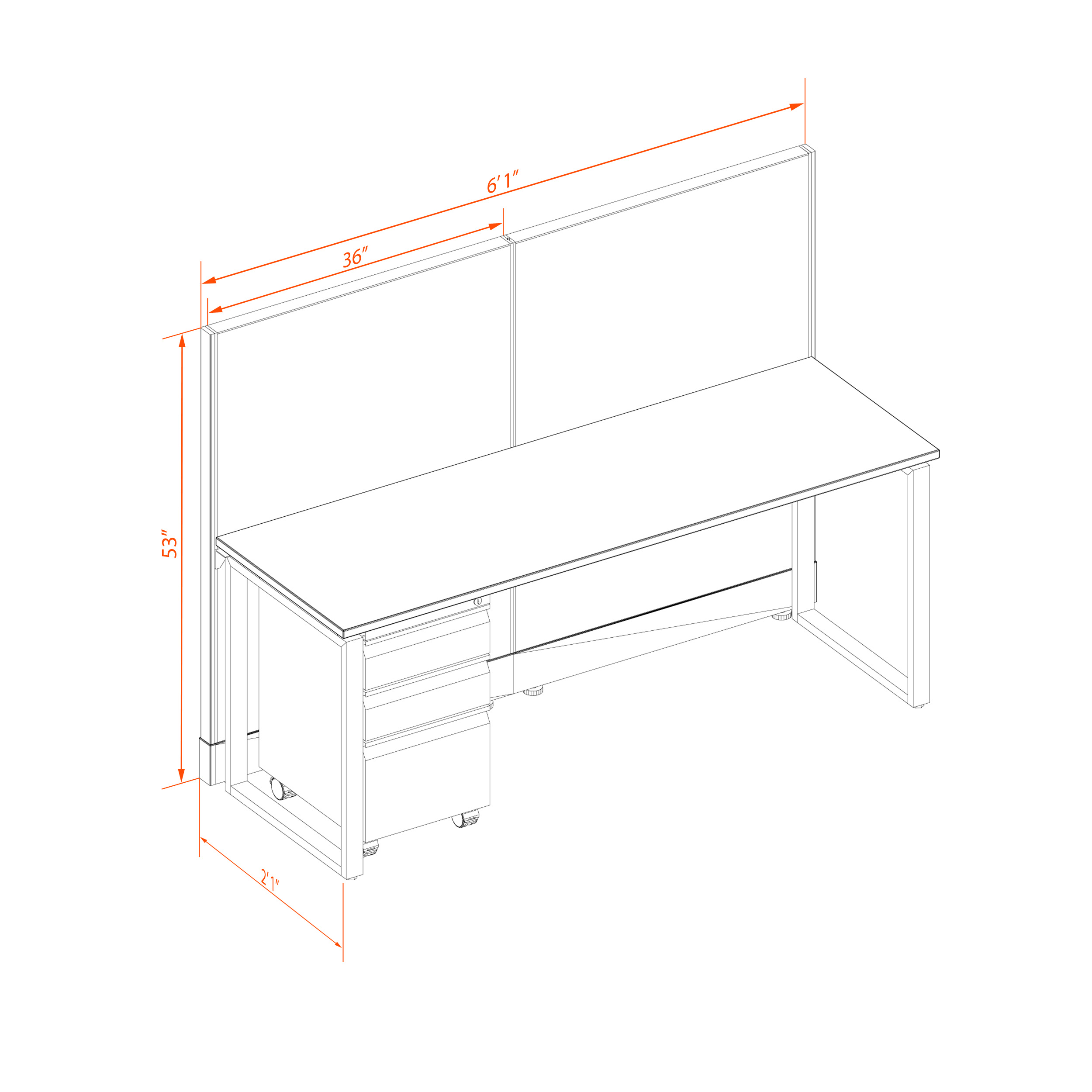 Office benching systems 62s53 Office benching systems 62s53