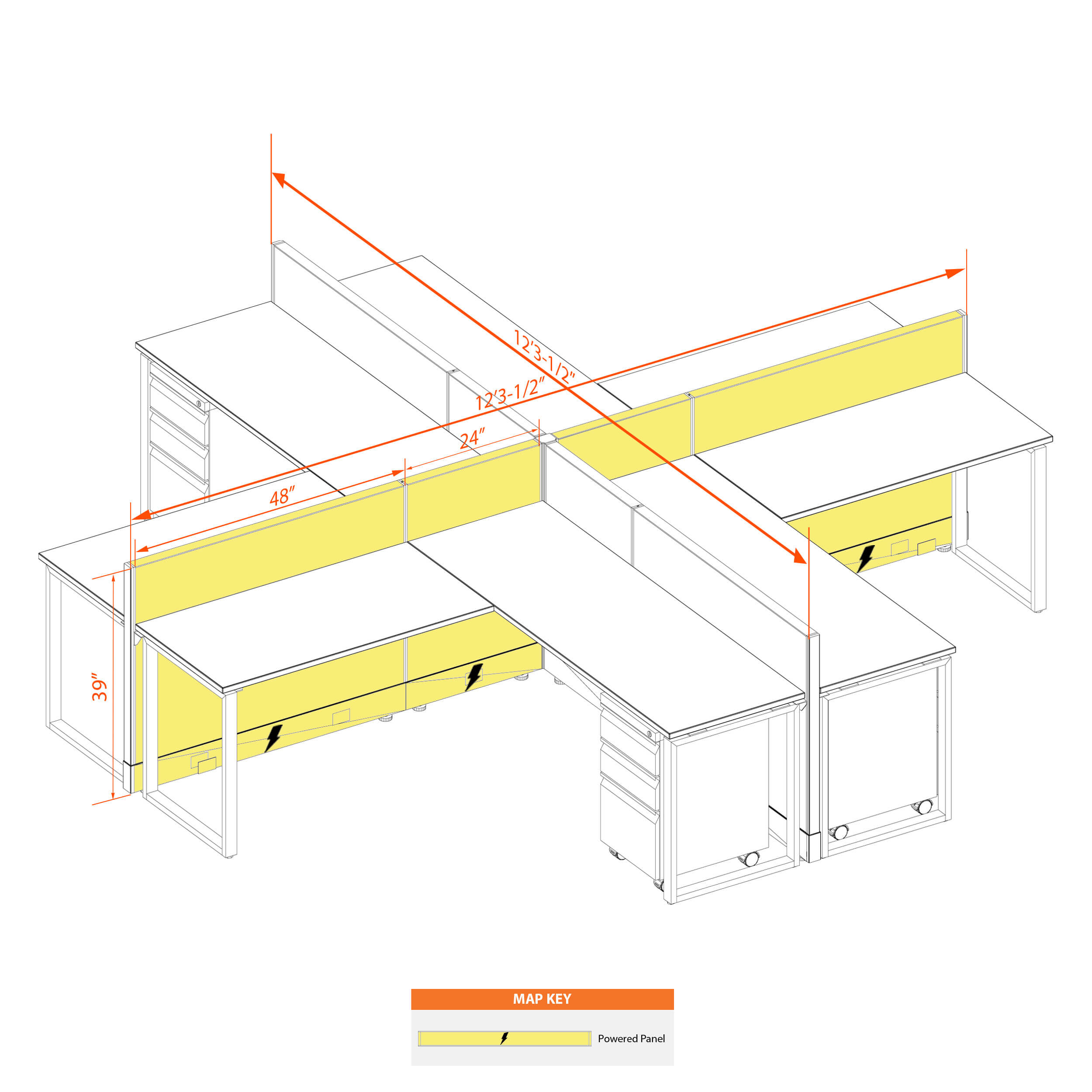 Office benching systems 66 39p x Office benching systems 66 39p x