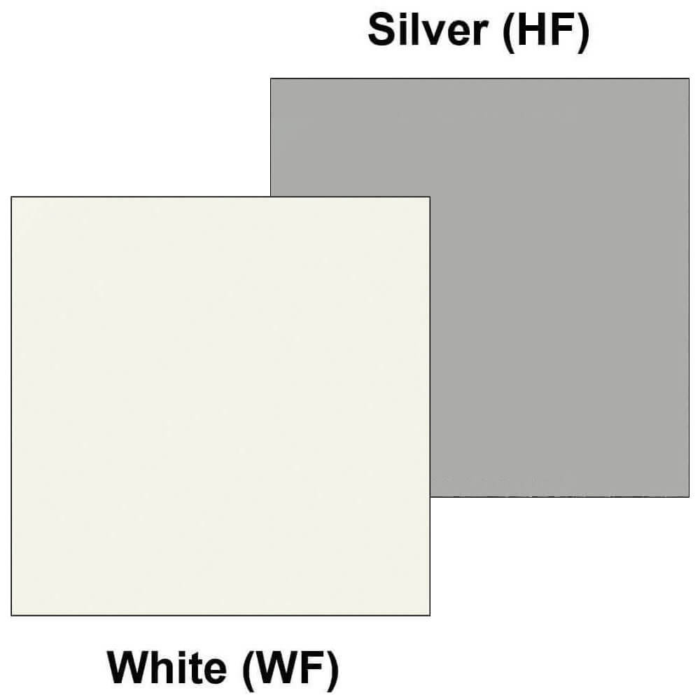 O2 white silver O2 white silver