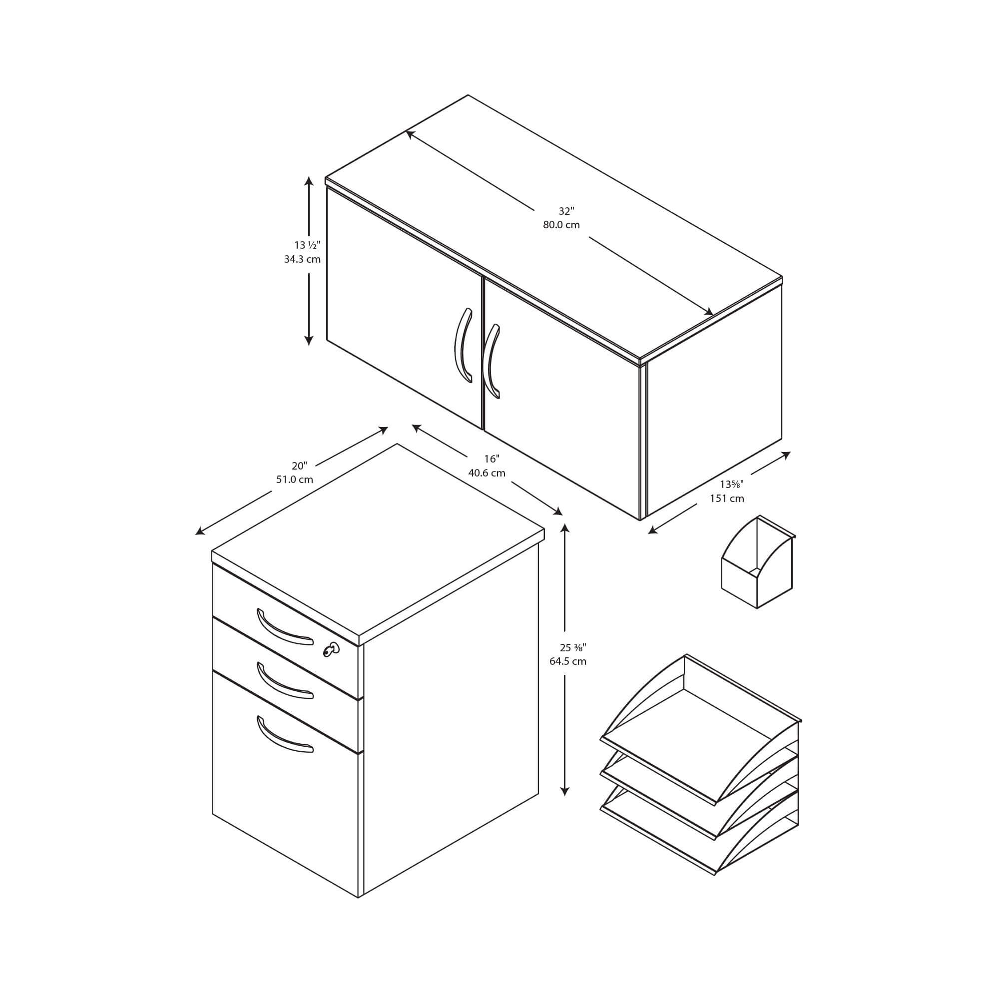 Office cubical storage drawing Office cubical storage drawing