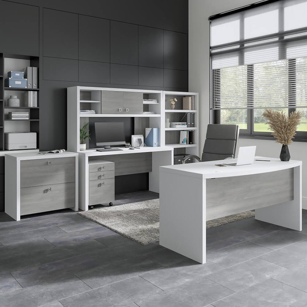 Clarity lateral file cabinet white ambiance Clarity lateral file cabinet white ambiance