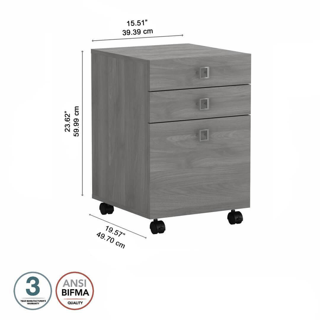 Clarity mobile pedestal 3 drawer dimensions 1 Clarity mobile pedestal 3 drawer dimensions 1