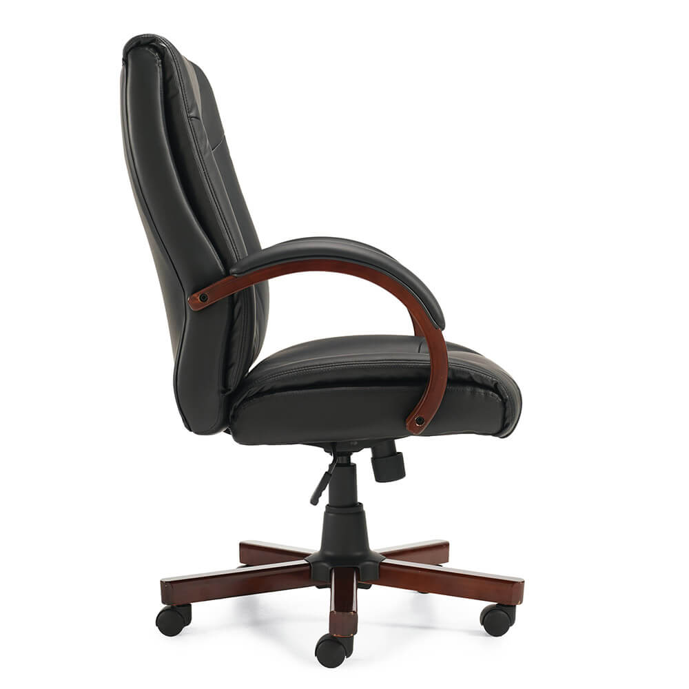 Argos leather executive chair side Argos leather executive chair side