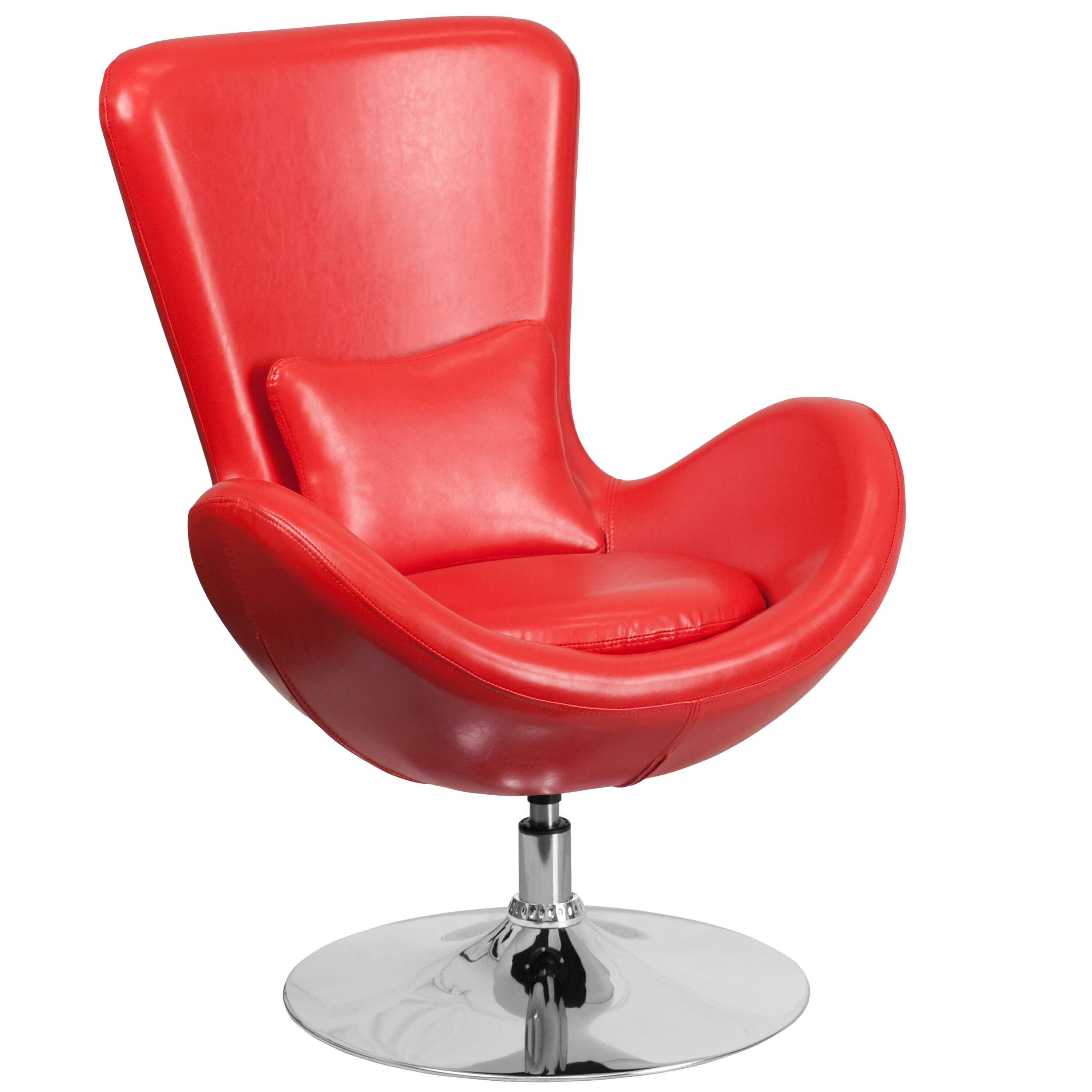 Office lounge chairs CUB CH 162430 RED LEA GG FLA Office lounge chairs CUB CH 162430 RED LEA GG FLA