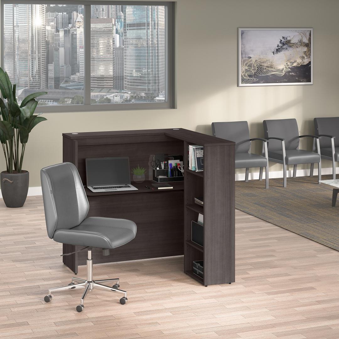 Preside reception front desk 48w lifestyle 1 Preside reception front desk 48w lifestyle 1