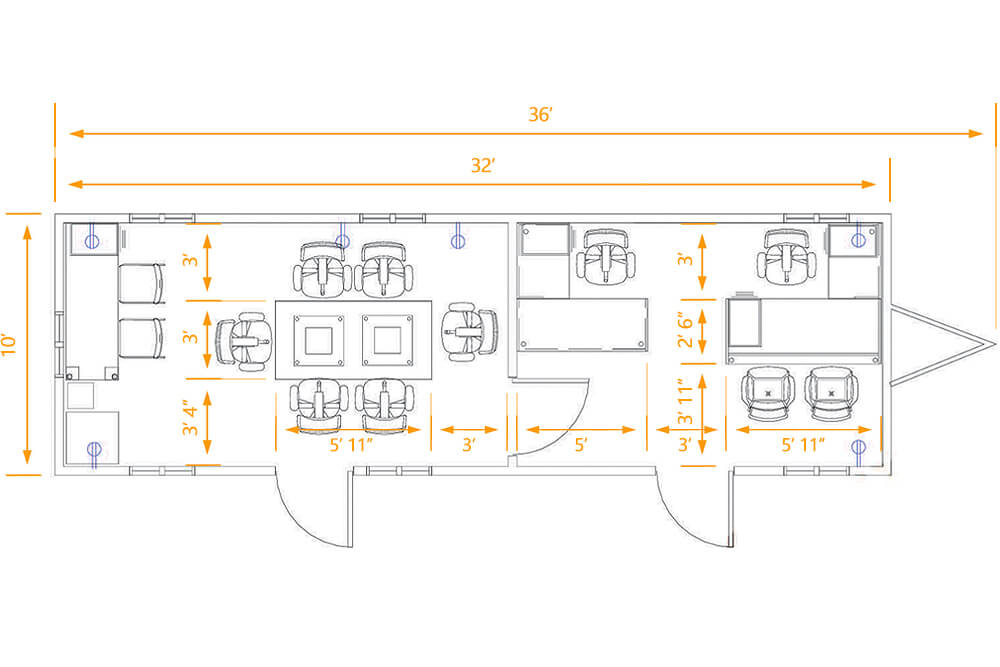 Boss trailer floor plan Boss trailer floor plan